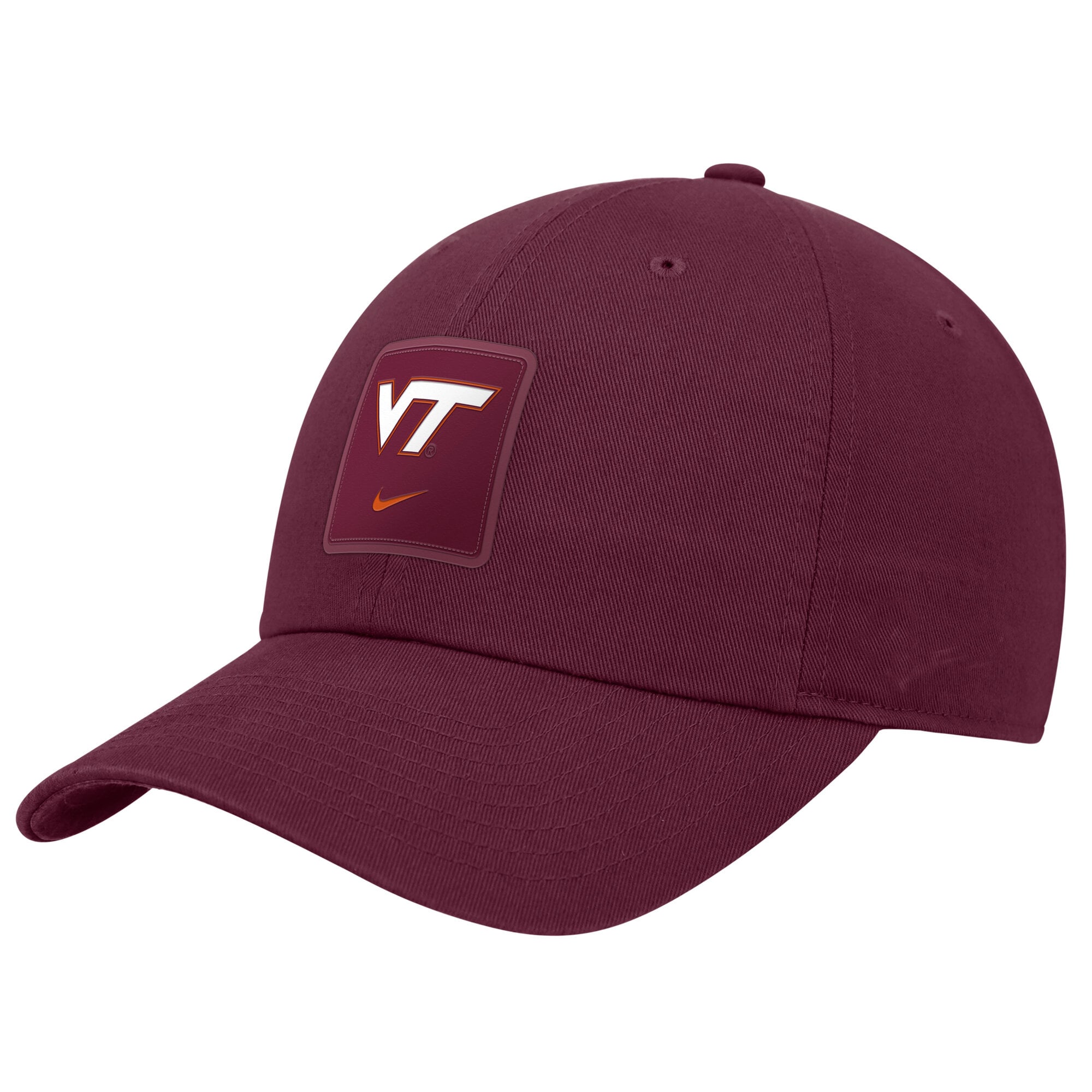 Men's Nike Maroon Virginia Tech Hokies 2026 On-Field Club Adjustable Hat