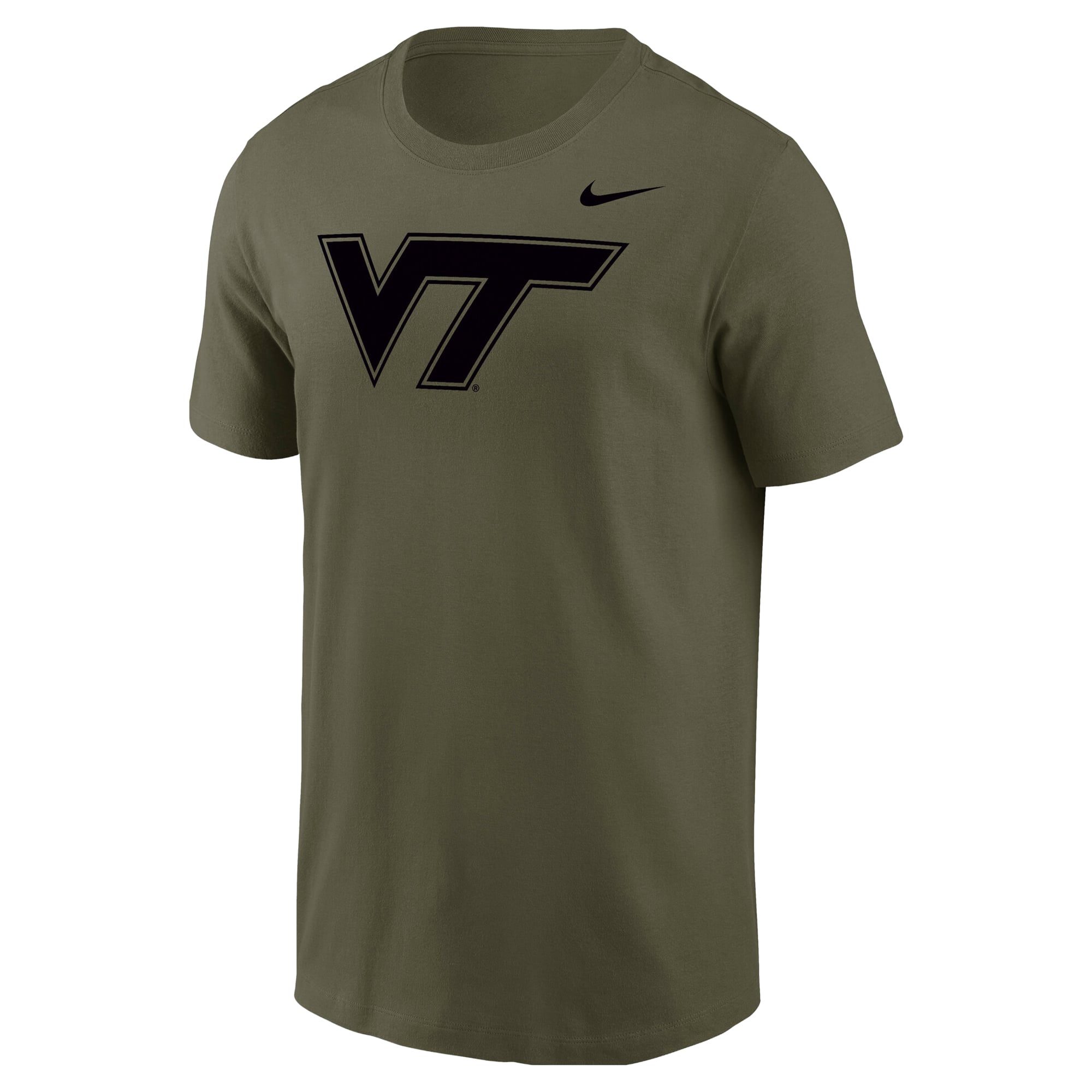 T-shirt militaire Nike olive Virginia Tech Hokies pour homme