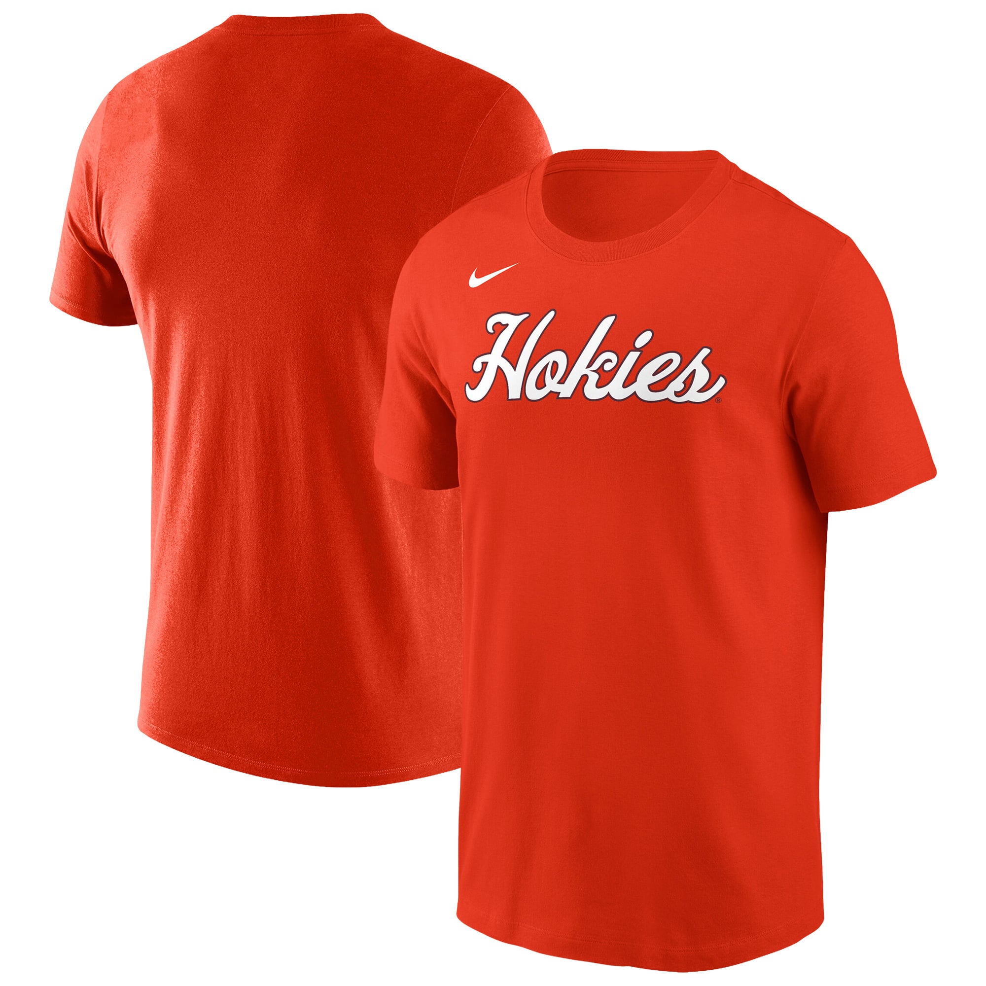 T-shirt Nike Dri-FIT orange Virginia Tech Hokies collection entraîneurs 2026 pour homme