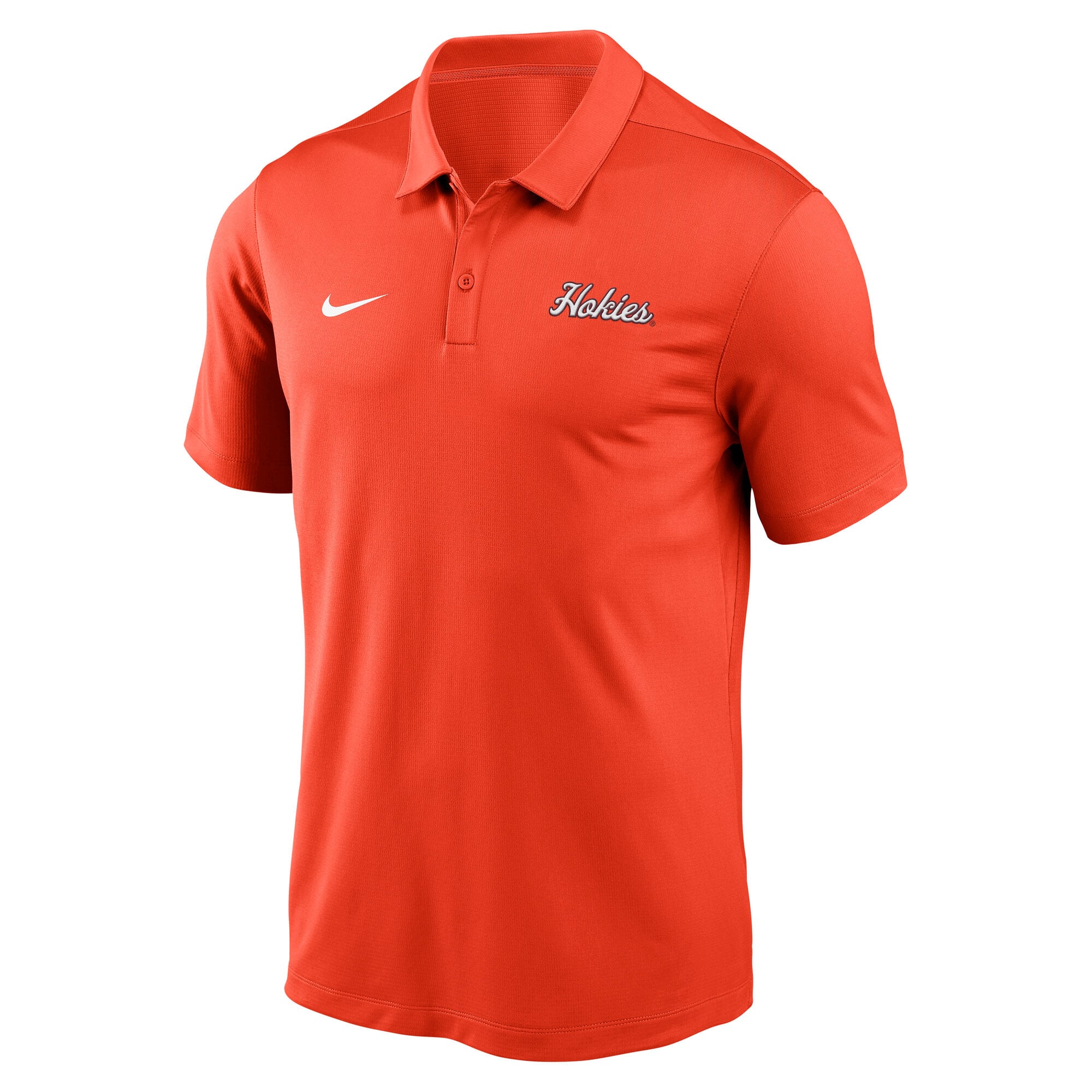 Polo Nike Victory Dri-FIT orange Virginia Tech Hokies 2026 Coaches Collection pour homme