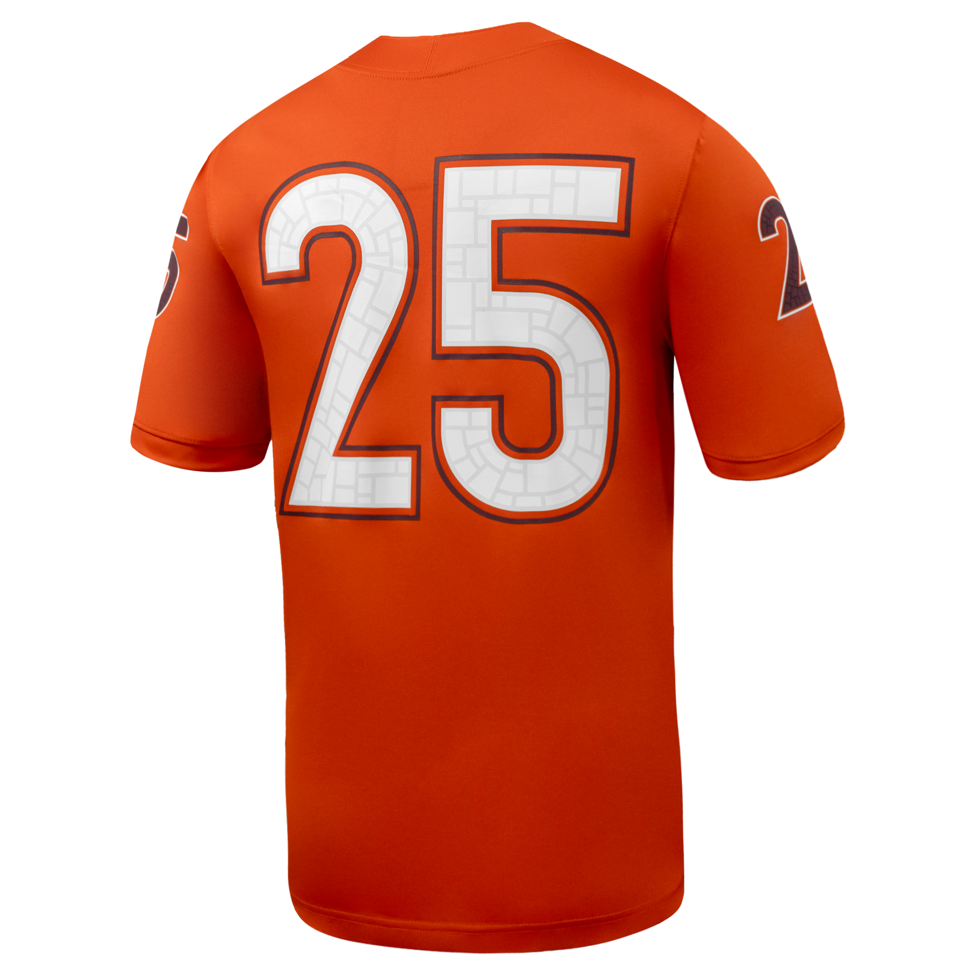 Maillot de football réplique Nike orange Virginia Tech Hokies pour homme