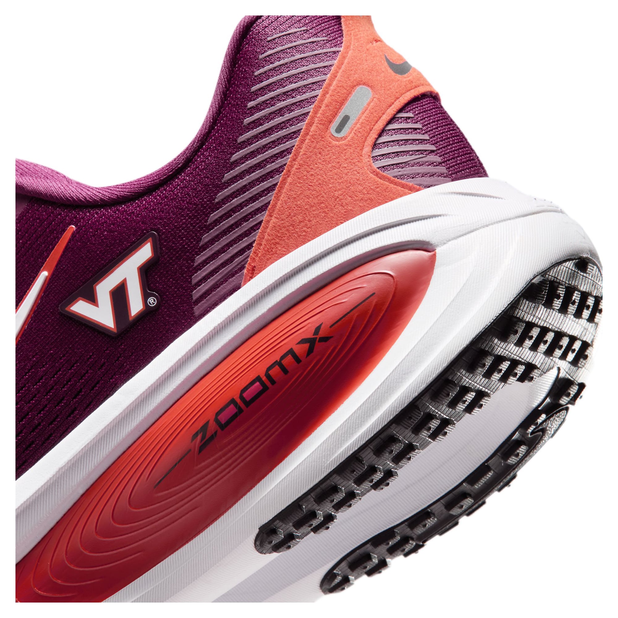 Men's Nike Virginia Tech Hokies Vomero 18 Running Shoes