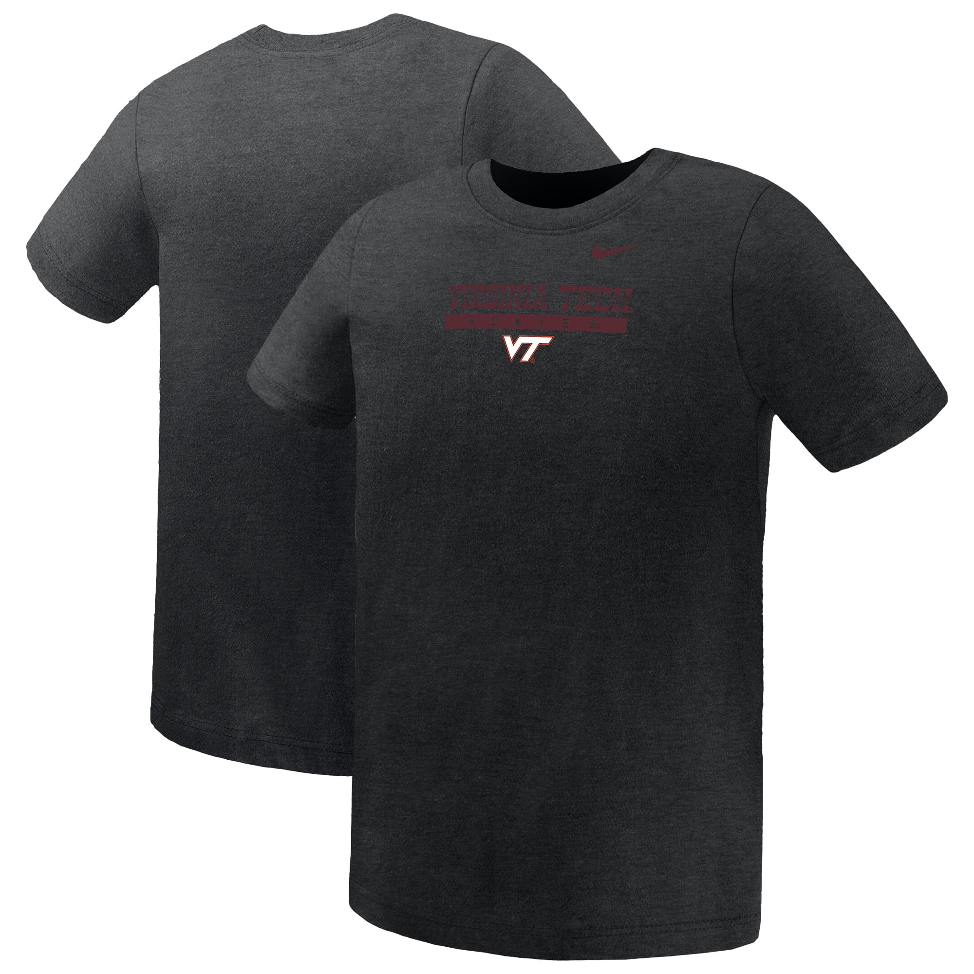 Preschool Nike Black Virginia Tech Hokies Name Bar Legend Dri-FIT T-Shirt