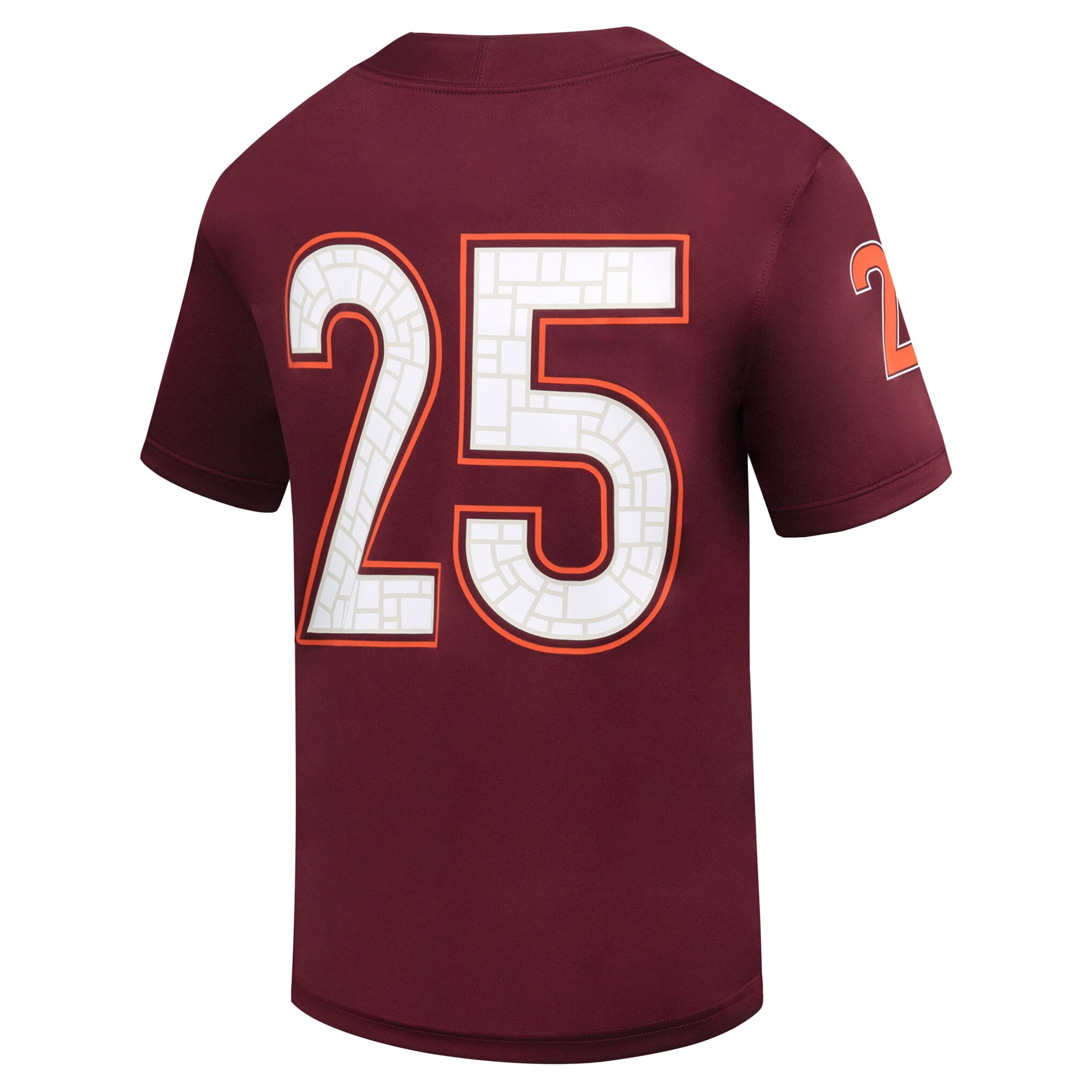 Maillot de football réplique Nike bordeaux Virginia Tech Hokies pour enfants d'âge préscolaire