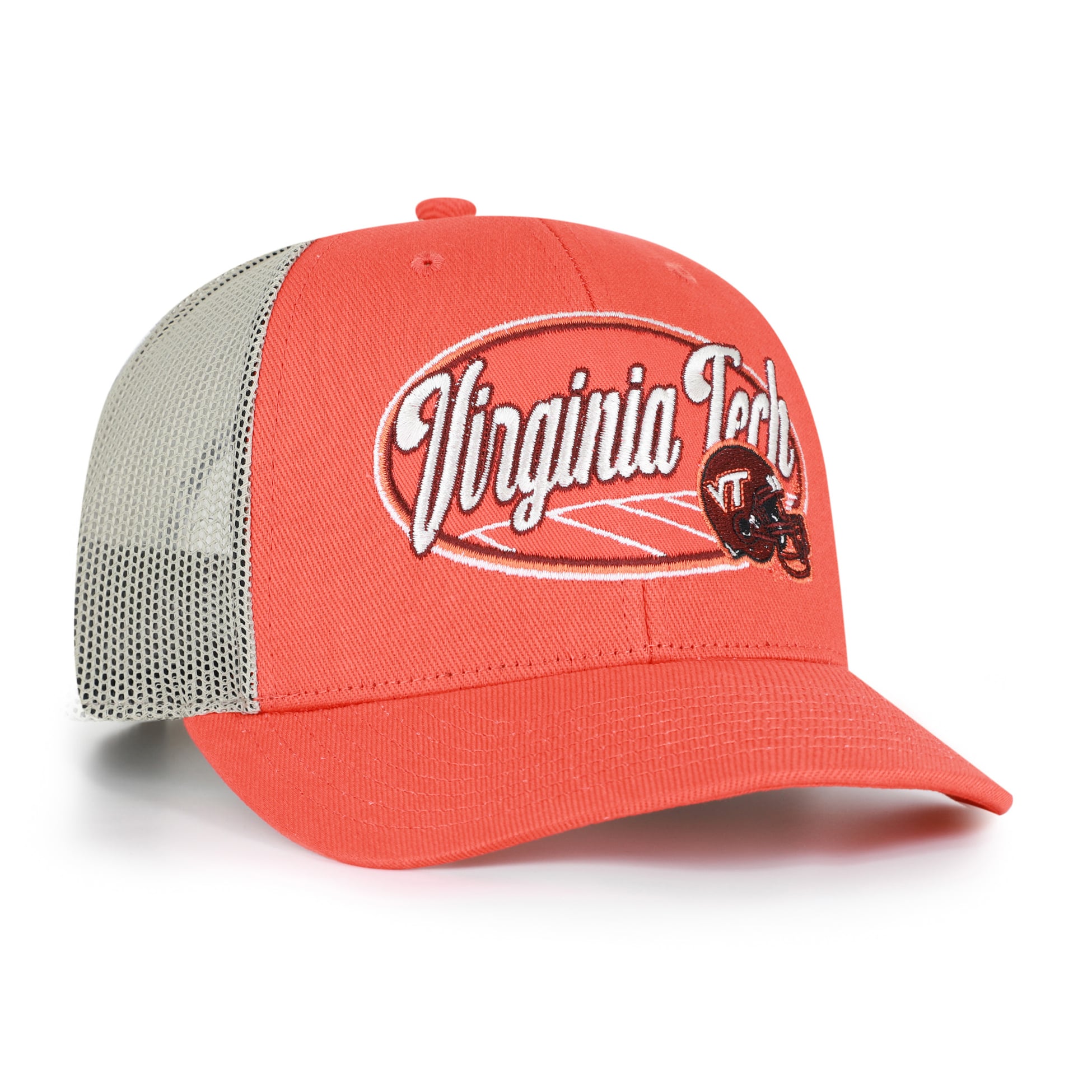 Unisex '47 Orange Virginia Tech Hokies Enfield Adjustable Trucker Hat