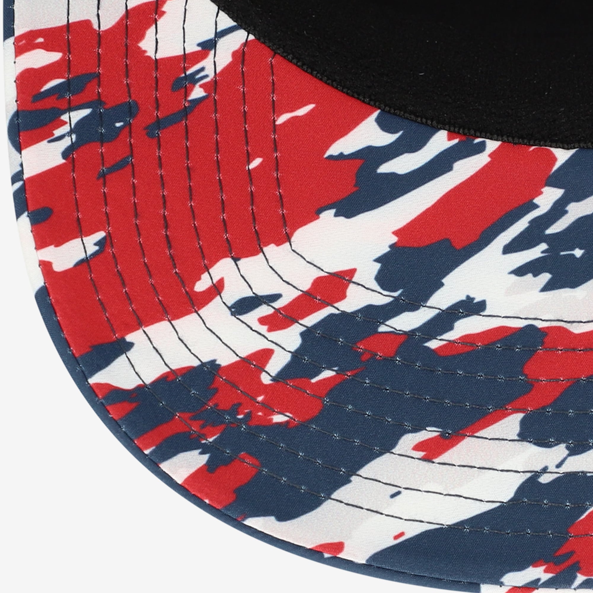Casquette unisexe à cordon ajustable, bleu marine, Virginia Tech Hokies, étoiles et rayures
