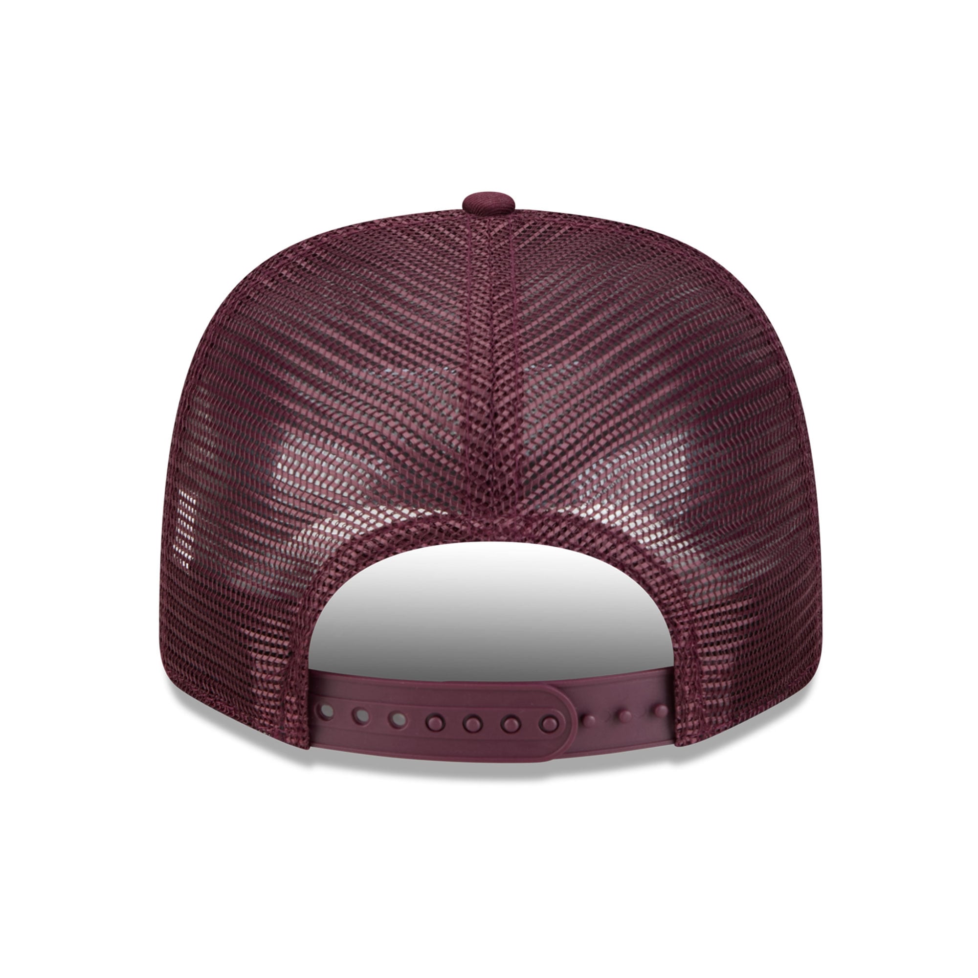 Casquette trucker unisexe New Era bordeaux Virginia Tech Hokies Inline Patch 9SEVENTY