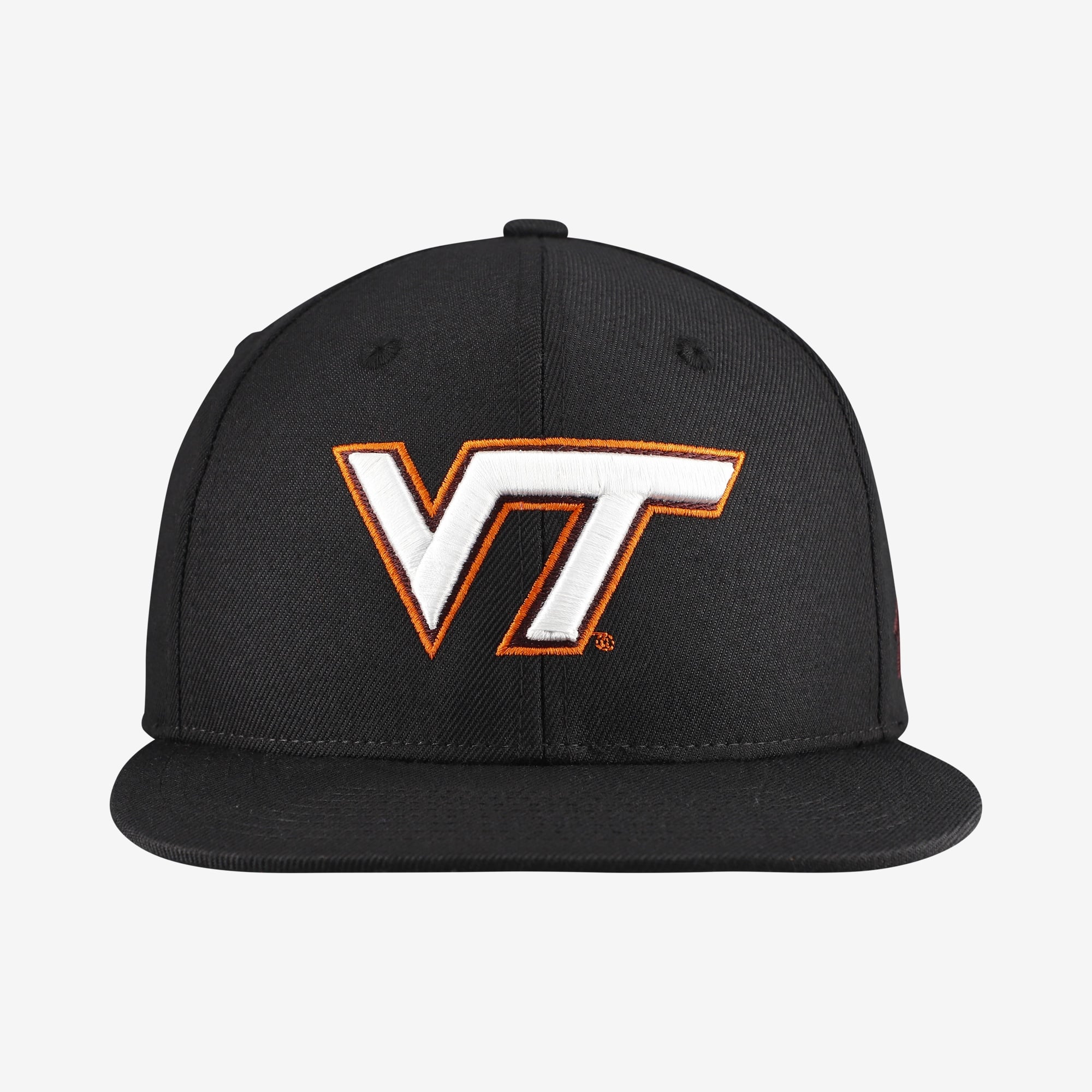 Casquette unisexe Zephyr Black Virginia Tech Hokies Slice 3D Z11