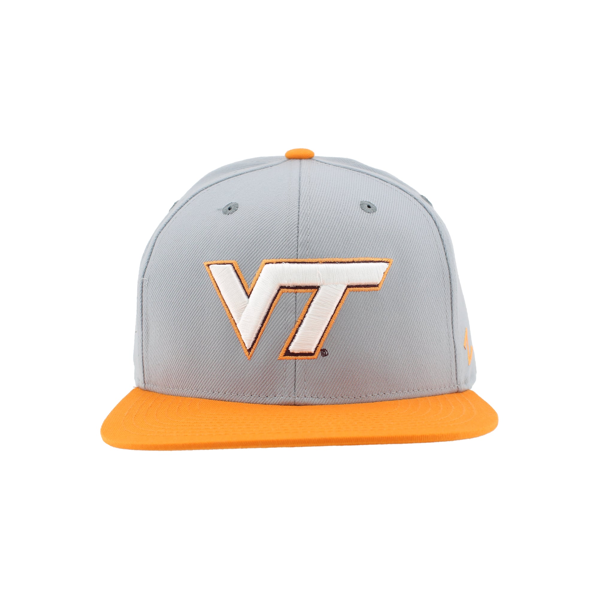 Casquette unisexe Zephyr Gray Virginia Tech Hokies Pastel