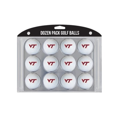 Virginia Tech Hokies 12-Pack Team Golf Ball Set