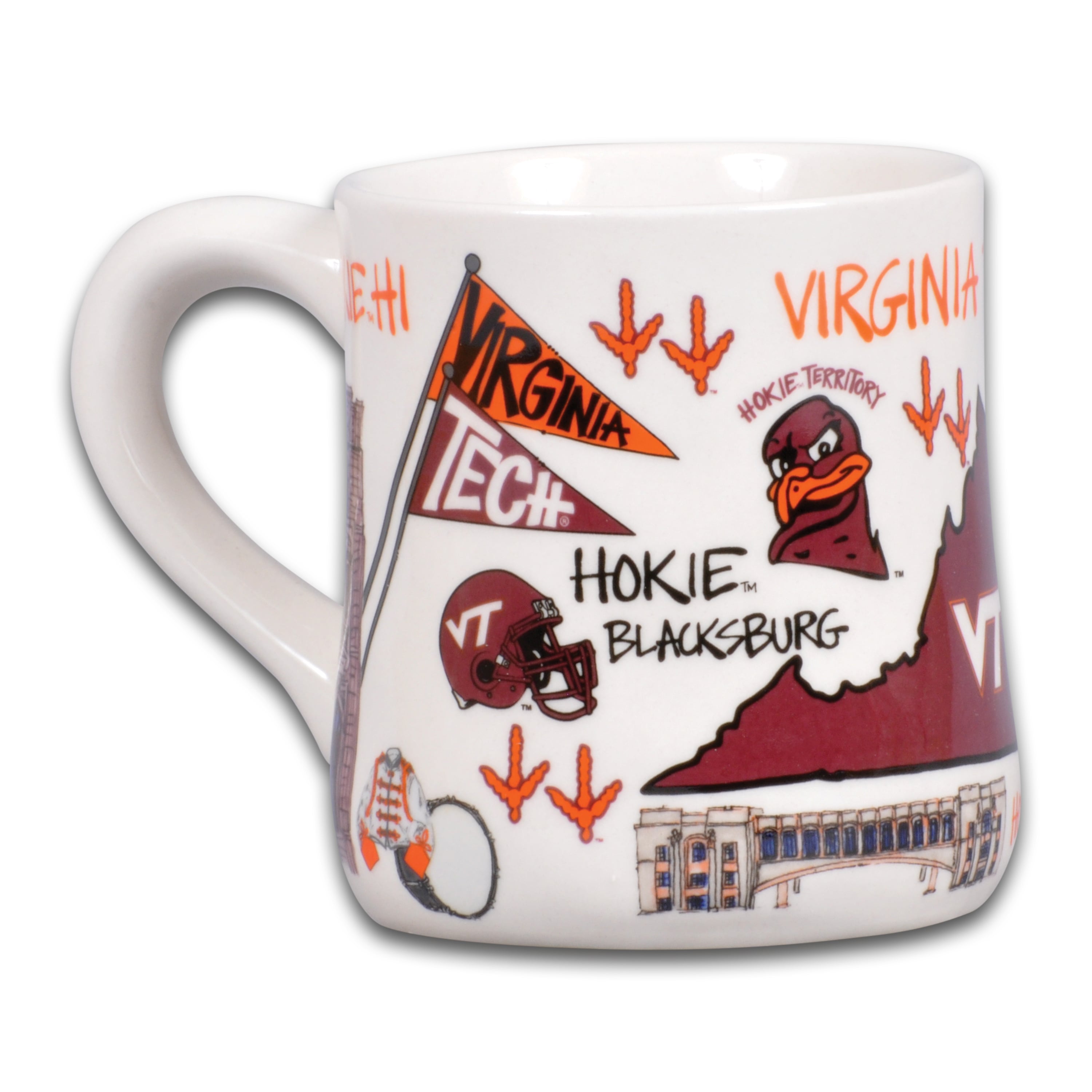 Virginia Tech Hokies 16oz. Hometown Mug