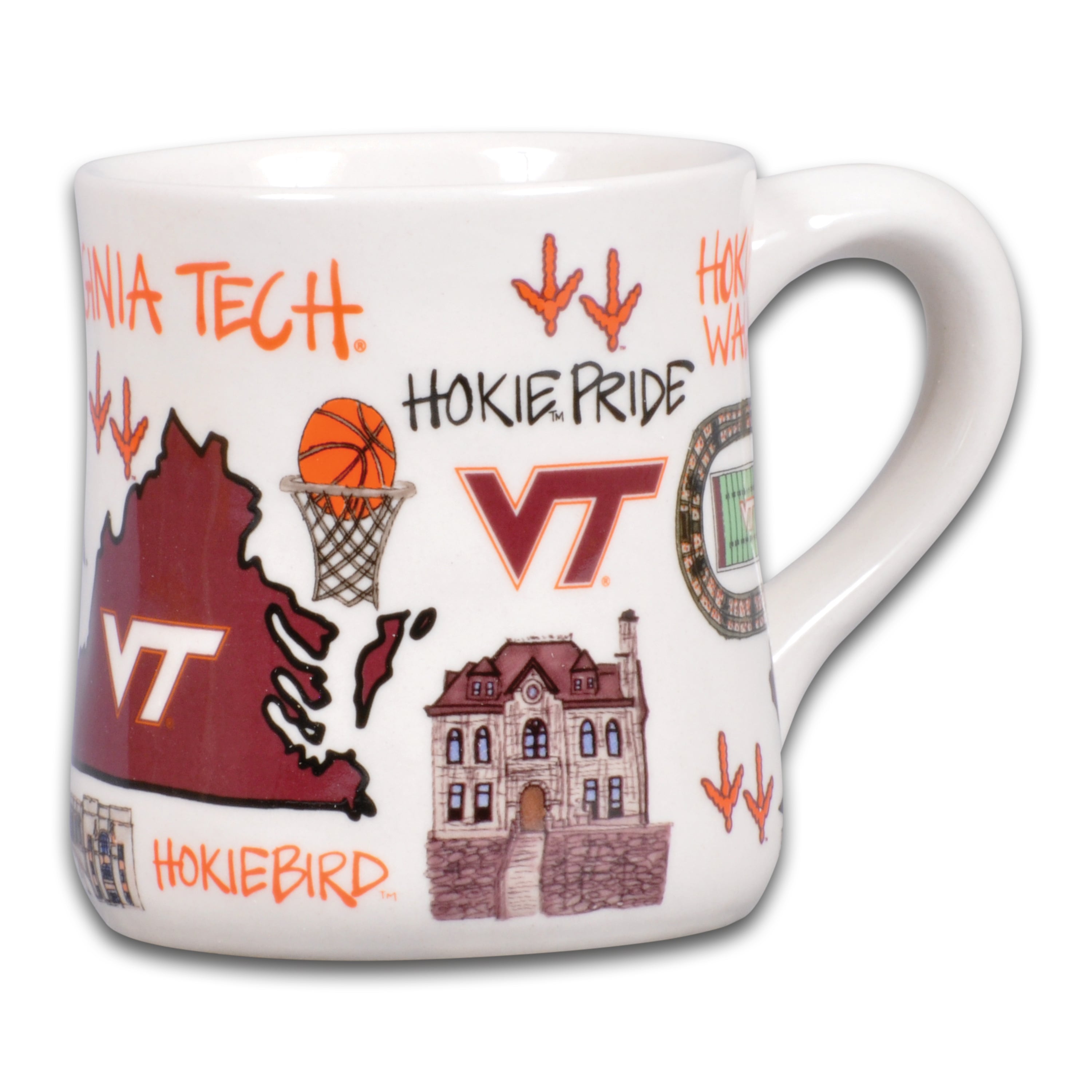 Virginia Tech Hokies 16oz. Hometown Mug