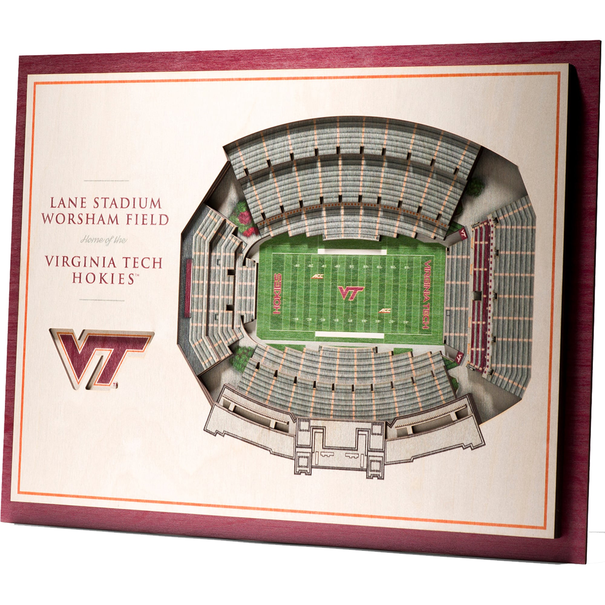 Lane Stadium Seating Chart View Matttroy