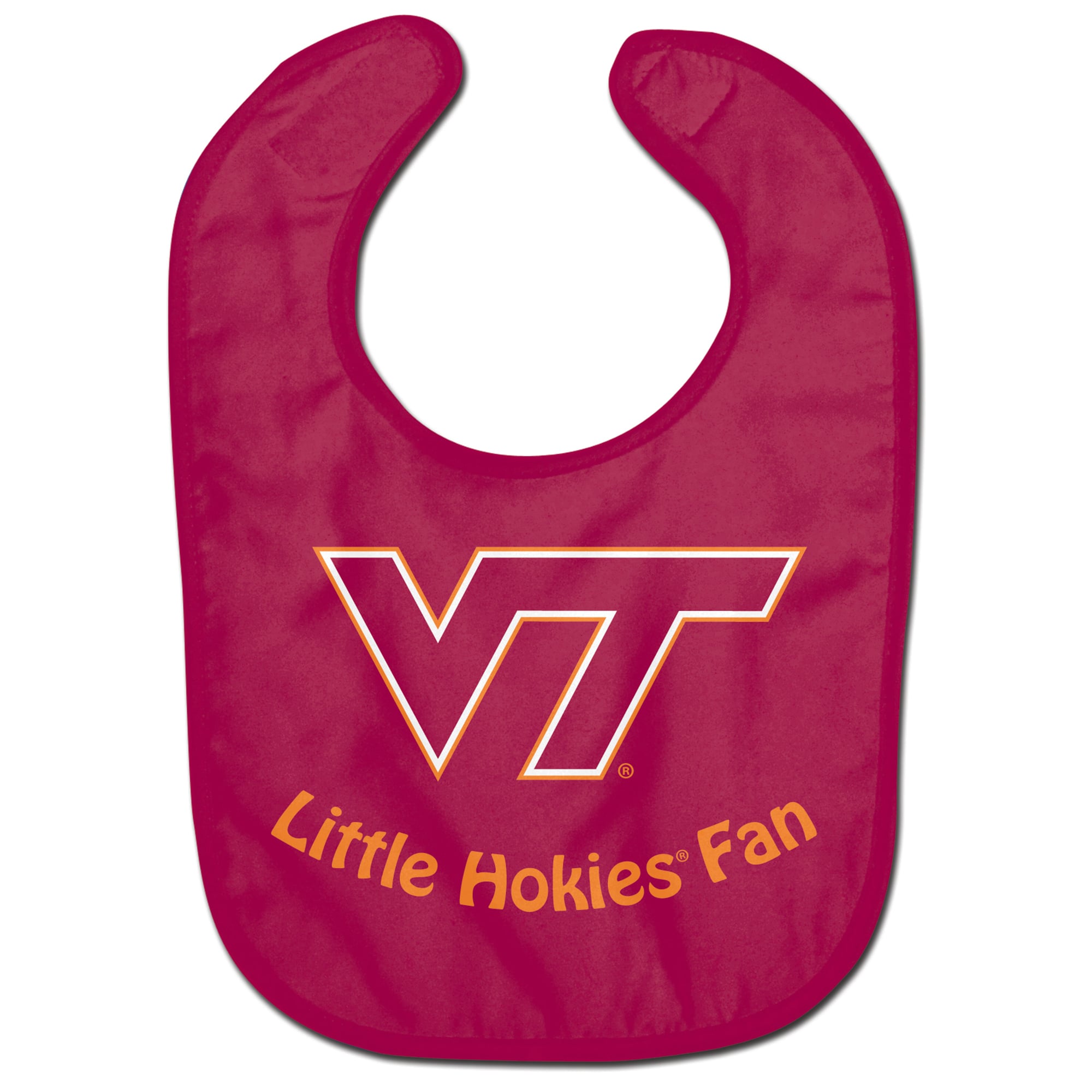 WinCraft Virginia Tech Hokies Little Fan All-Pro Baby Bib