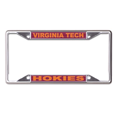 Bb 18 Code Virginia Tech License Plate, License Plate Frames, Virginia Tech Hokies ...