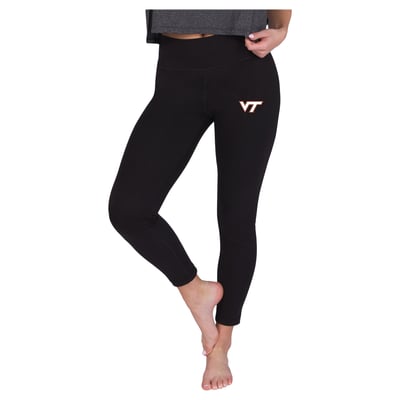 Virginia Tech Hokies Concepts Sport Women's Sentry Knit Leggings - Black