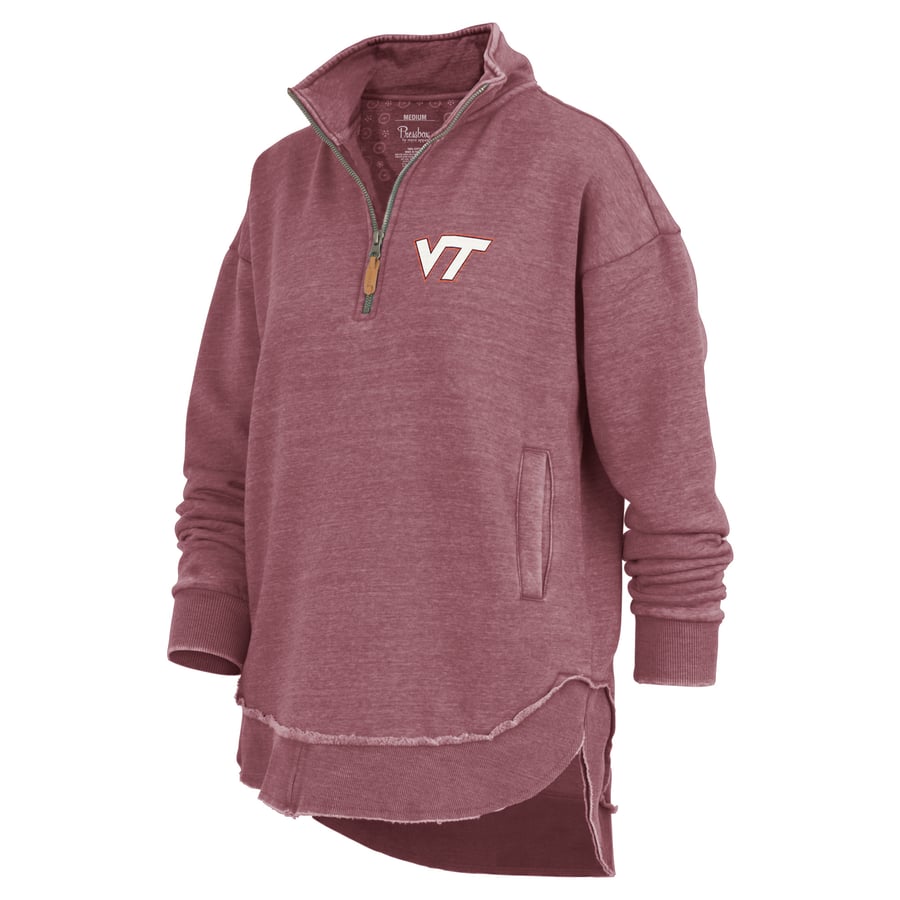 Women's Pressbox Maroon Virginia Tech Hokies Northfork Sojourn Poncho ...