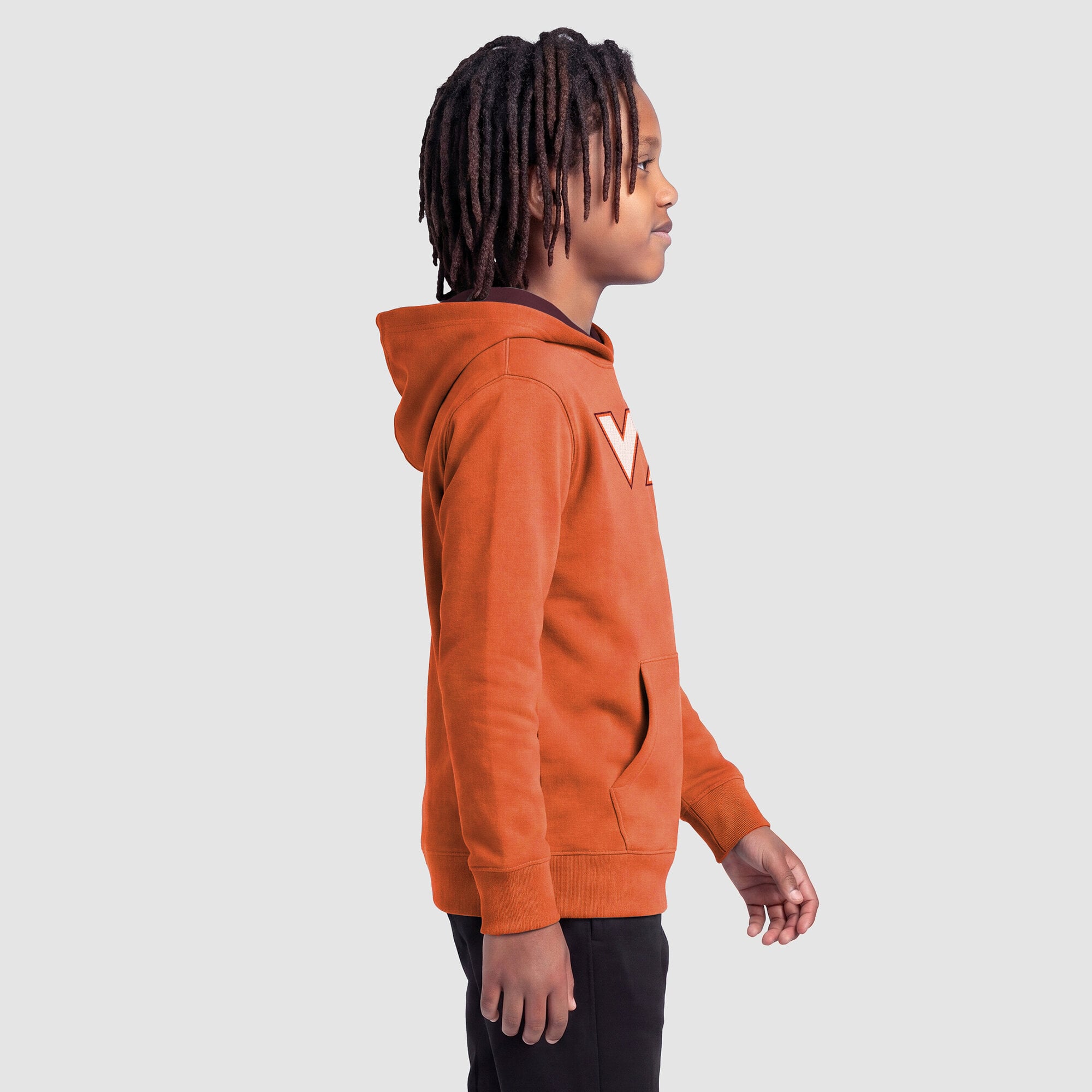 Youth Champion  Orange Virginia Tech Hokies Fleece Hoodie