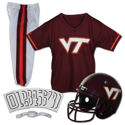 Virginia Tech Hokies Franklin Sports Youth NCAA Deluxe Uniform Set