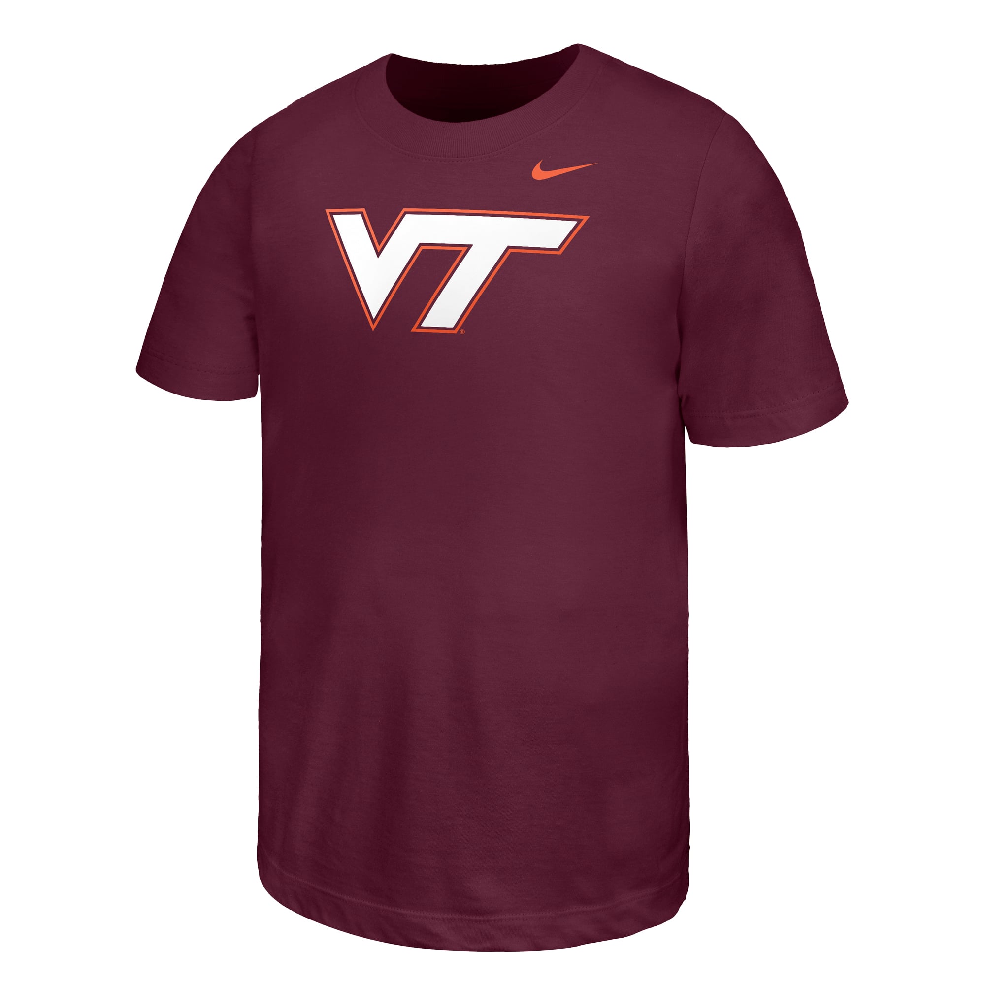 T-shirt Nike bordeaux pour jeunes avec logo Virginia Tech Hokies