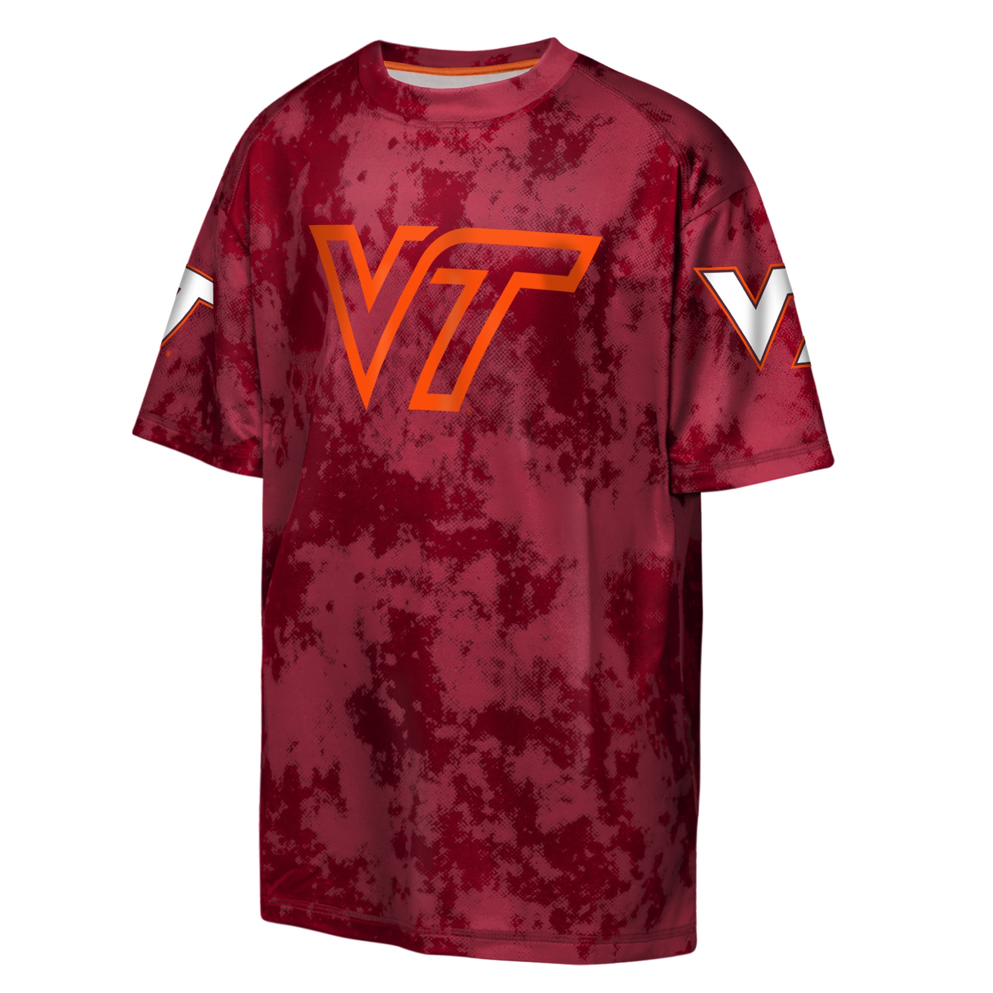 T-shirt sublimé Outerstuff marron Virginia Tech Hokies Off-Side pour jeunes
