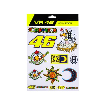 VR46 Racing Big Sticker Set