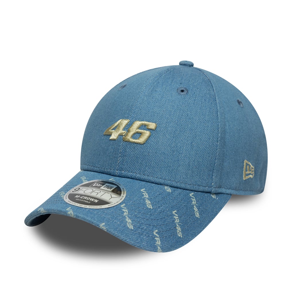 Gorra VR46 Racing New Era Denim 9FORTY - Unisex