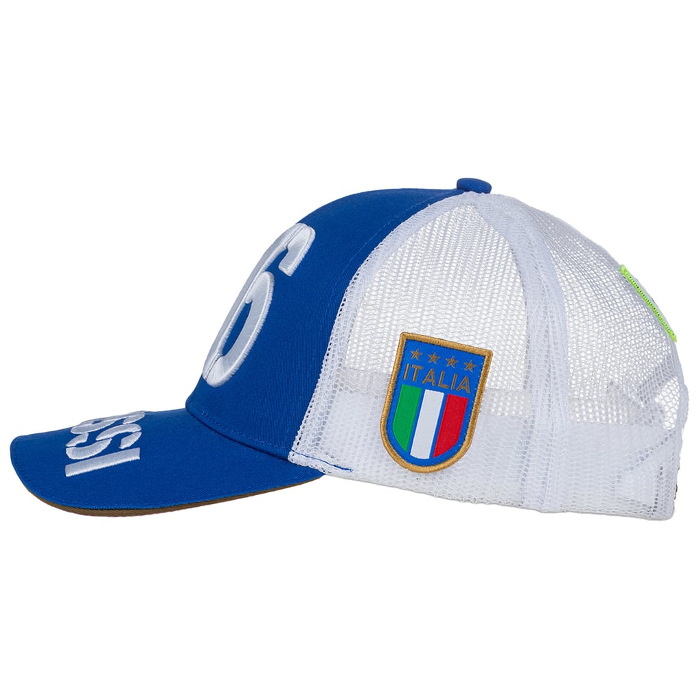 Gorra Valentino Rossi Heritage del VR46 Racing - Unisexo - Azul & Rosado