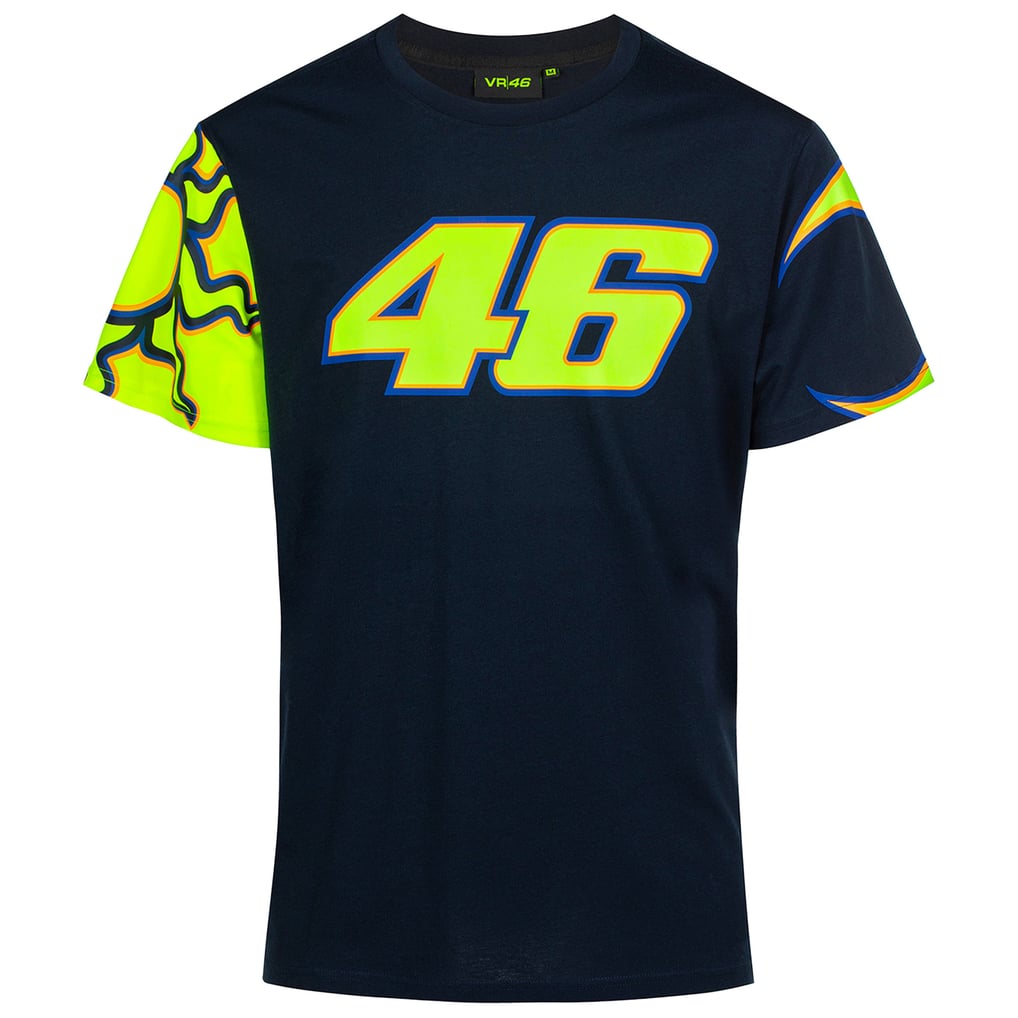 Camiseta gráfico Valentino Rossi Heritage del VR46 Racing - Unisexo - Azul