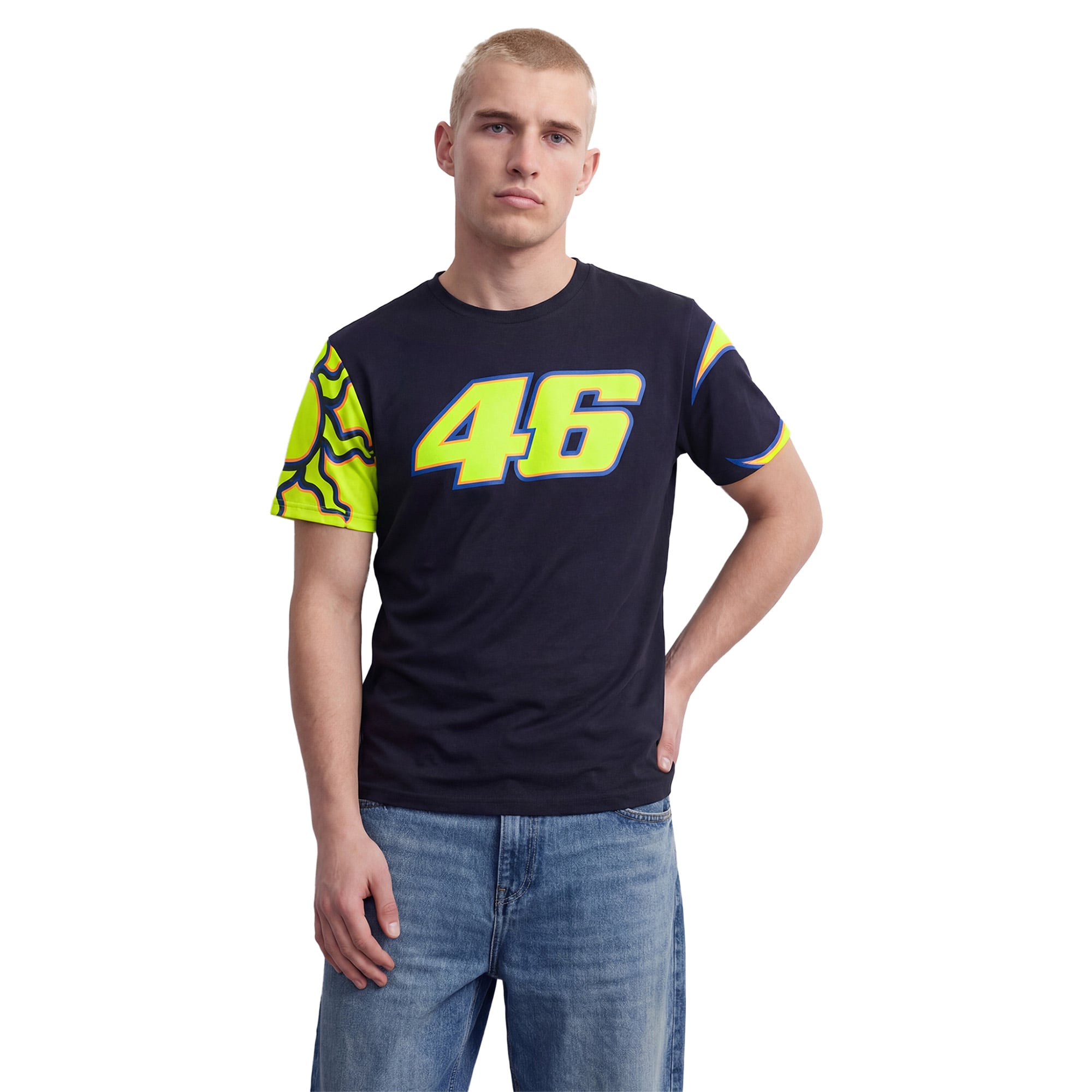 VR46 V.ロッシ選手 プレミアム 限定tシャツbox 直筆サイン L