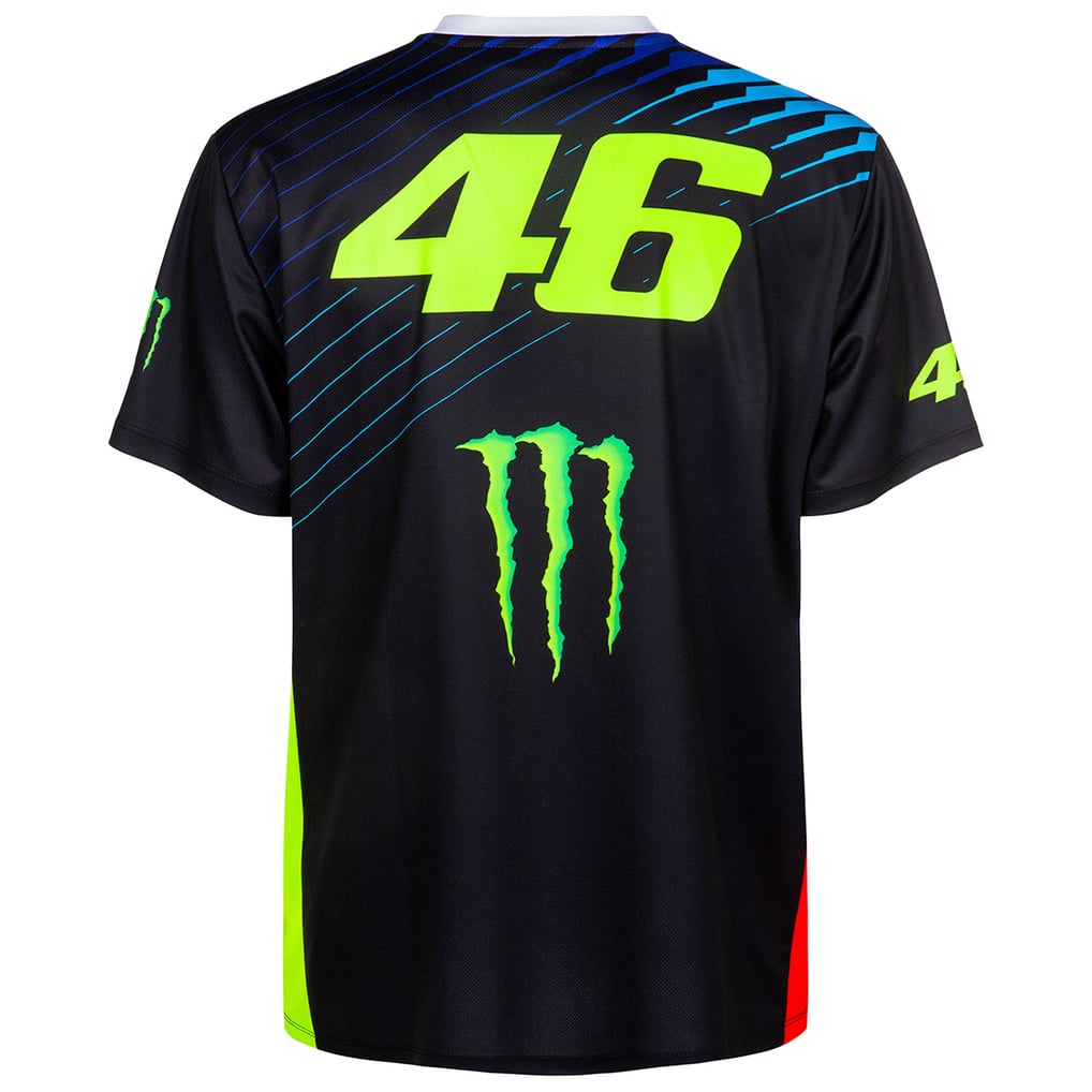 Camiseta Valentino Rossi X Monster Poly del VR46 Racing - Unisexo