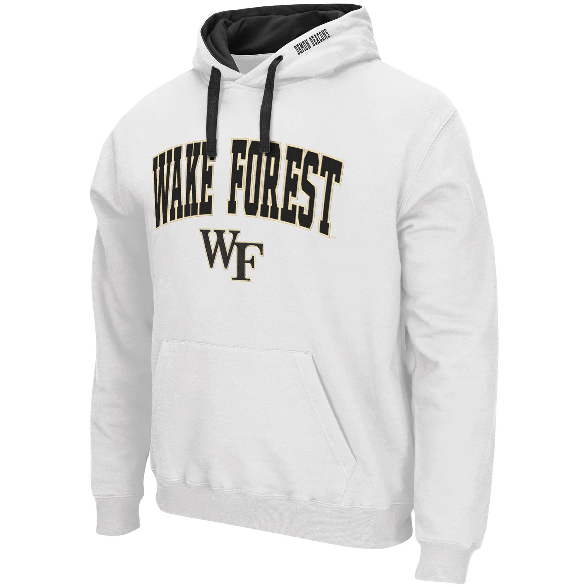 Men's Colosseum White Wake Forest Demon Deacons Arch & Logo 2.0