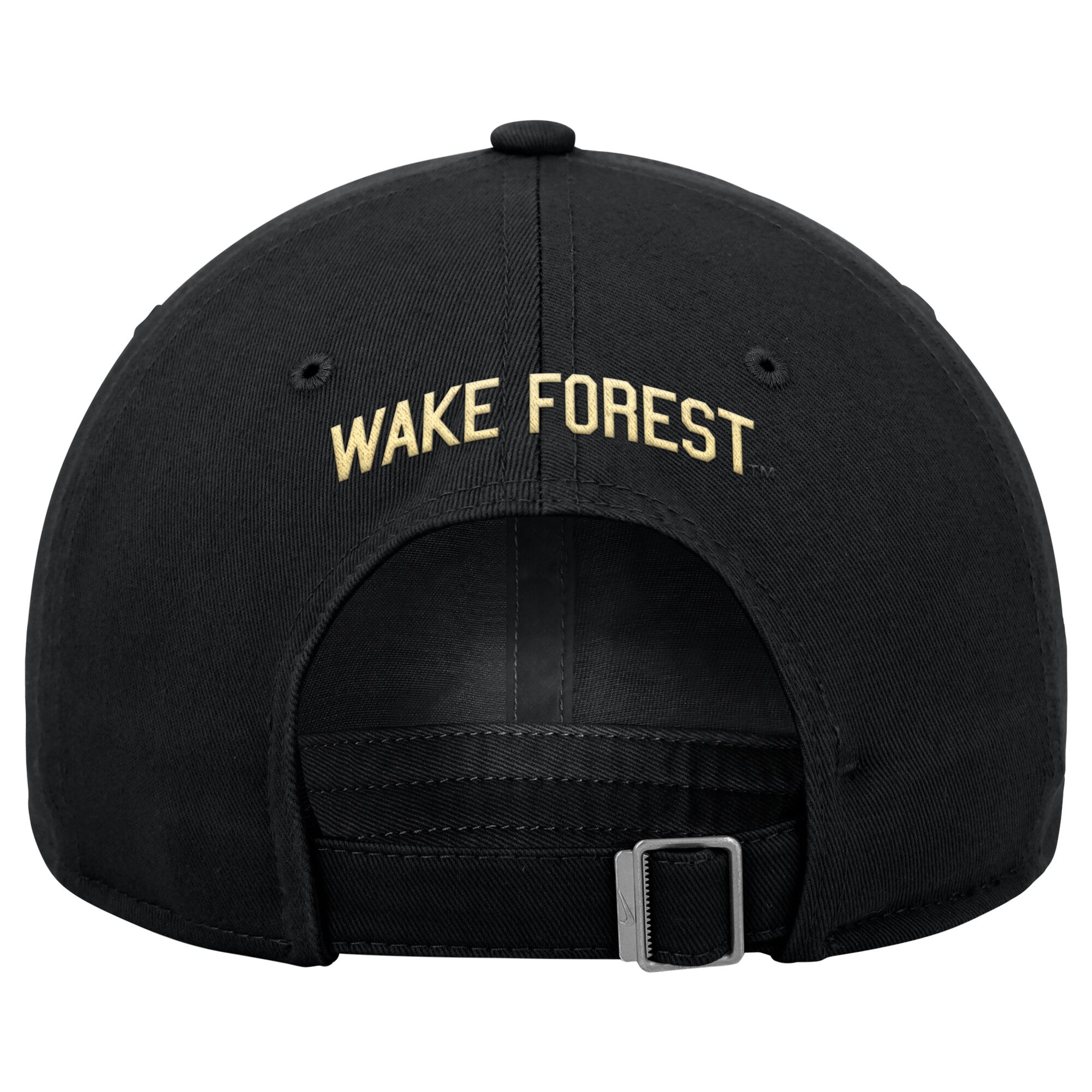 Men's Nike Black Wake Forest Demon Deacons 2026 On-Field Club Adjustable Hat