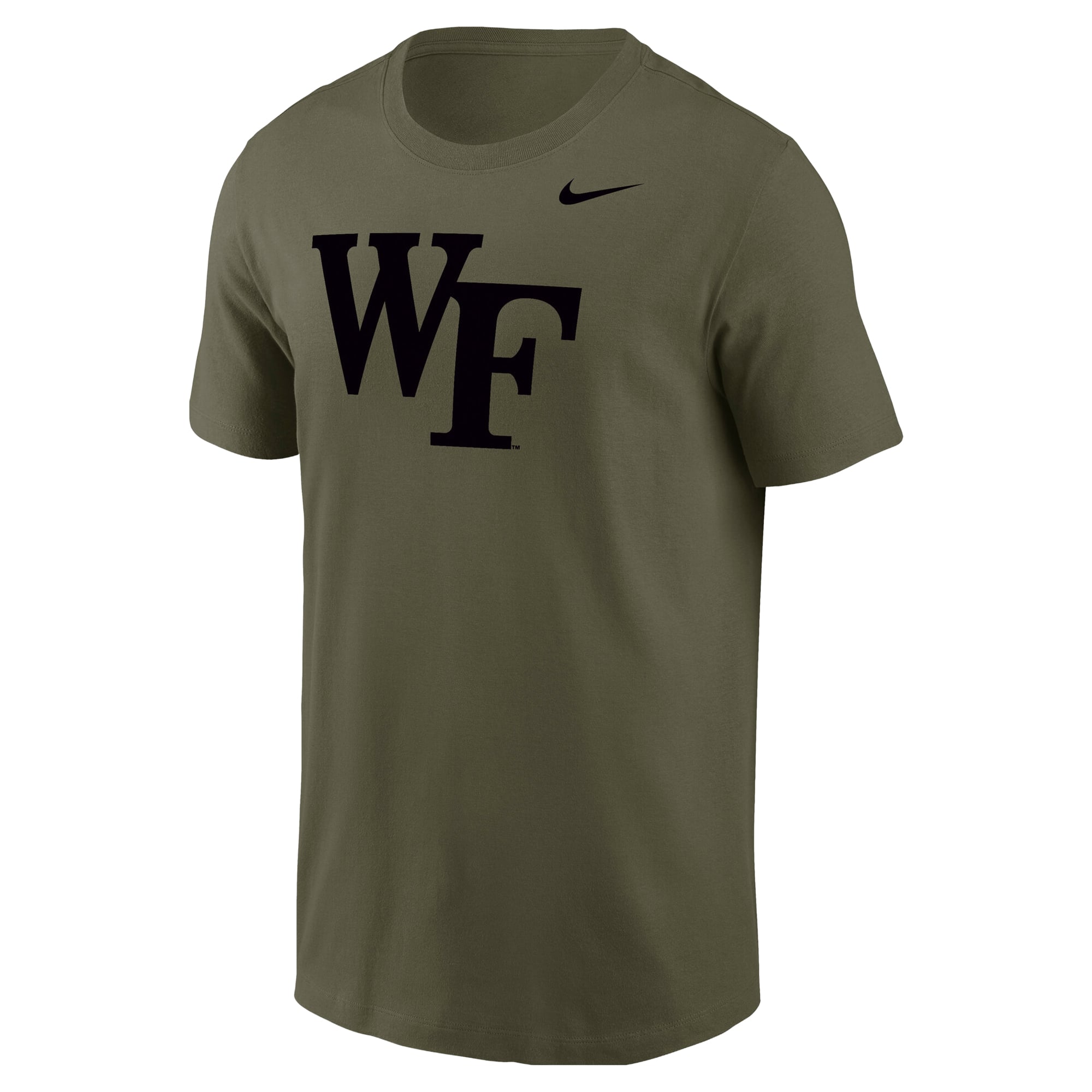 T-shirt militaire Nike Olive Wake Forest Demon Deacons pour homme