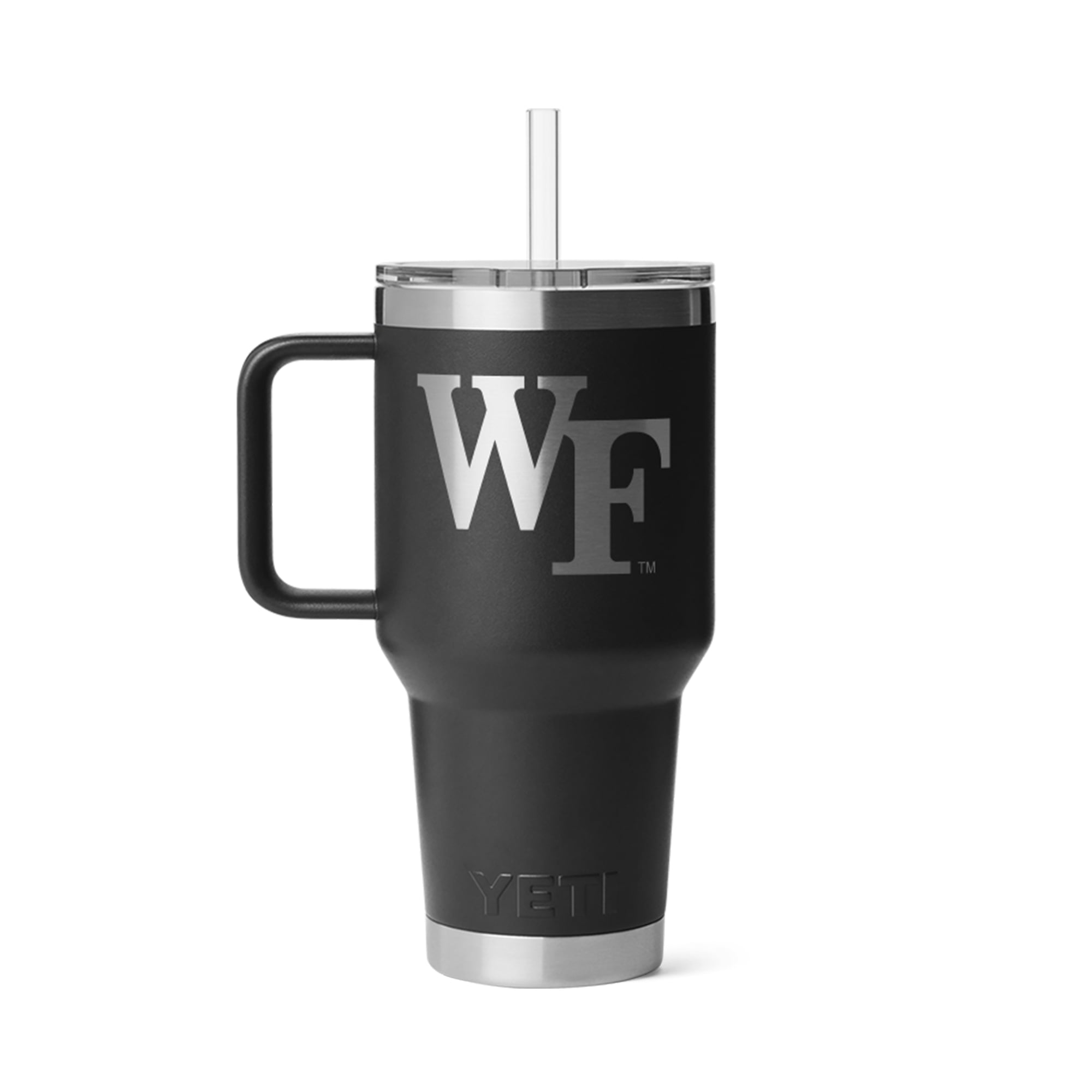 YETI Wake Forest Demon Deacons 35oz. Rambler 2.0 Straw Mug