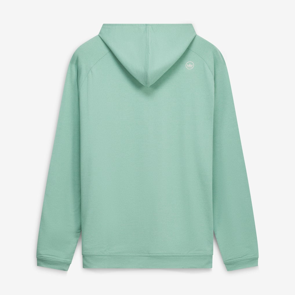 Men's 2026 Walker Cup Peter Millar Green Pine Performance Raglan Hoodie