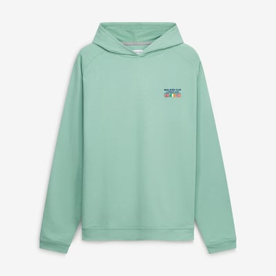 Men's 2026 Walker Cup Peter Millar Green Pine Performance Raglan Hoodie