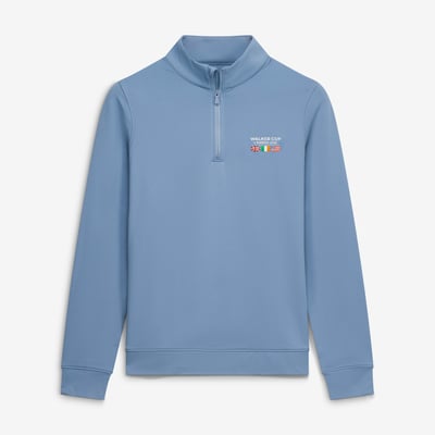 Women's 2026 Walker Cup Peter Millar Blue Perth Performance Quarter-Zip Pullover
