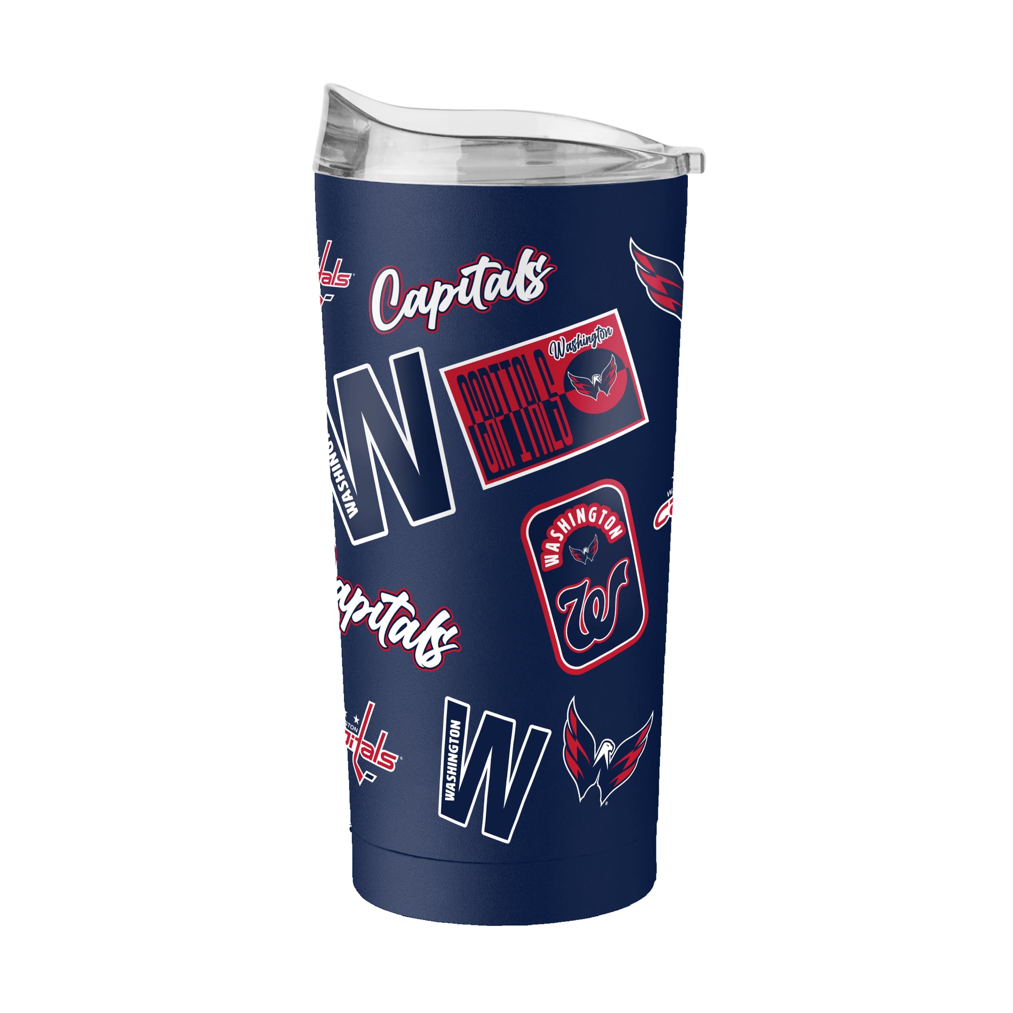 Gobelet isotherme Dreamweave de 59 cl (20 oz) à revêtement en poudre, logo Washington Capitals