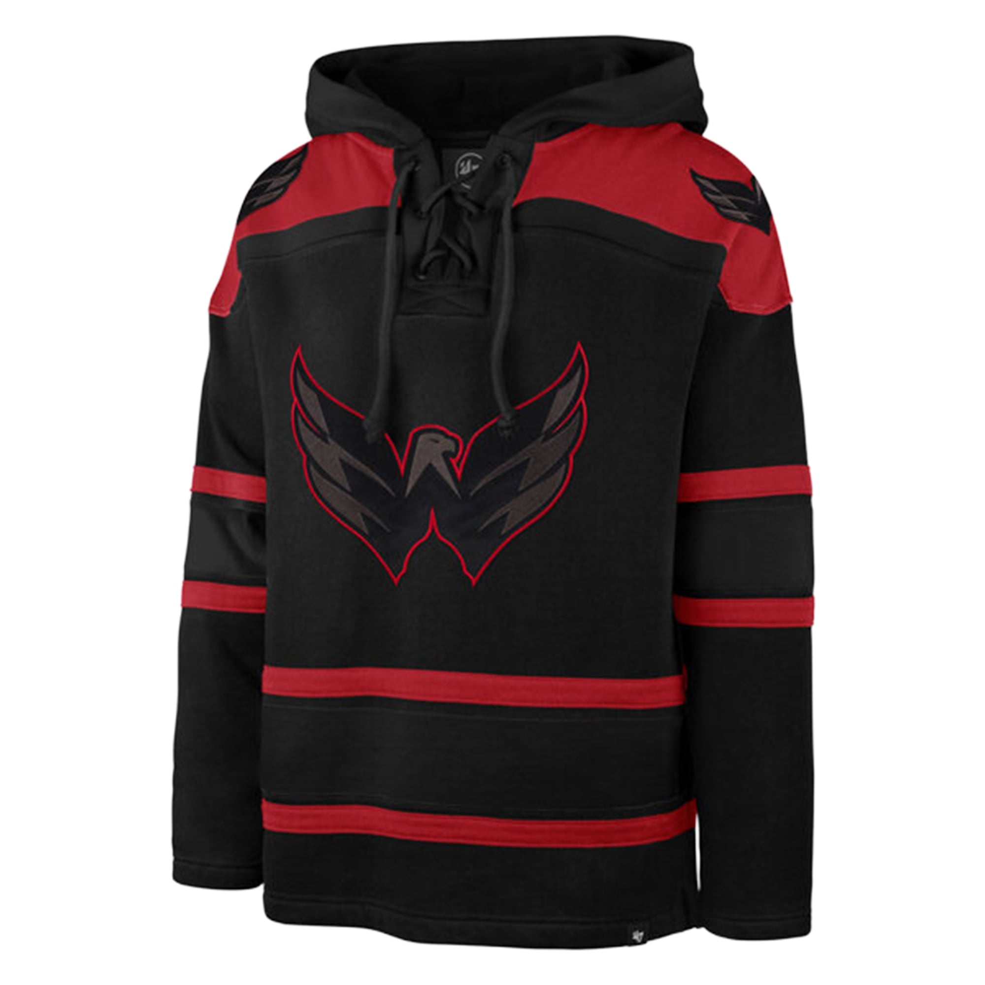Sweat à capuche lacets Washington Capitals noir '47 pour homme