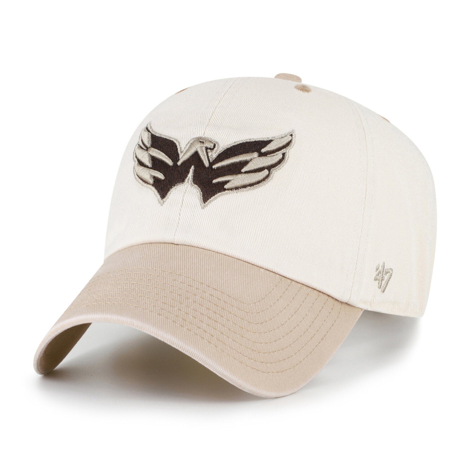 Casquette ajustable Washington Capitals « 47 Natural/Tan Neutral Terrain Clean Up » pour homme