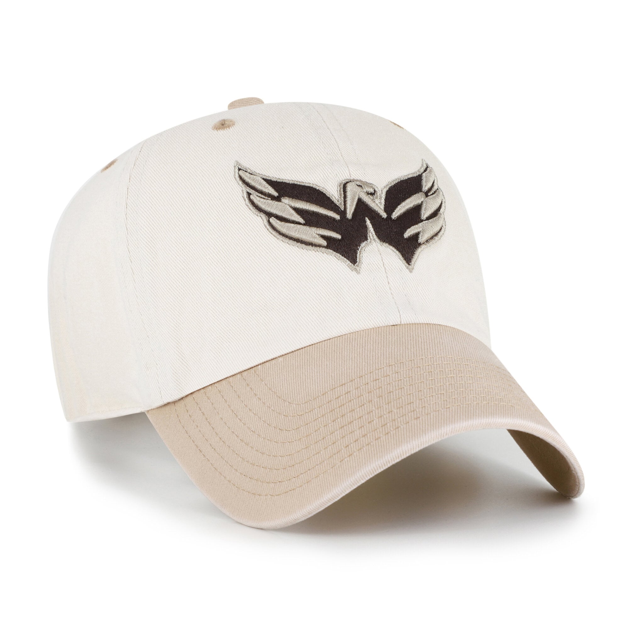 Casquette ajustable Washington Capitals « 47 Natural/Tan Neutral Terrain Clean Up » pour homme