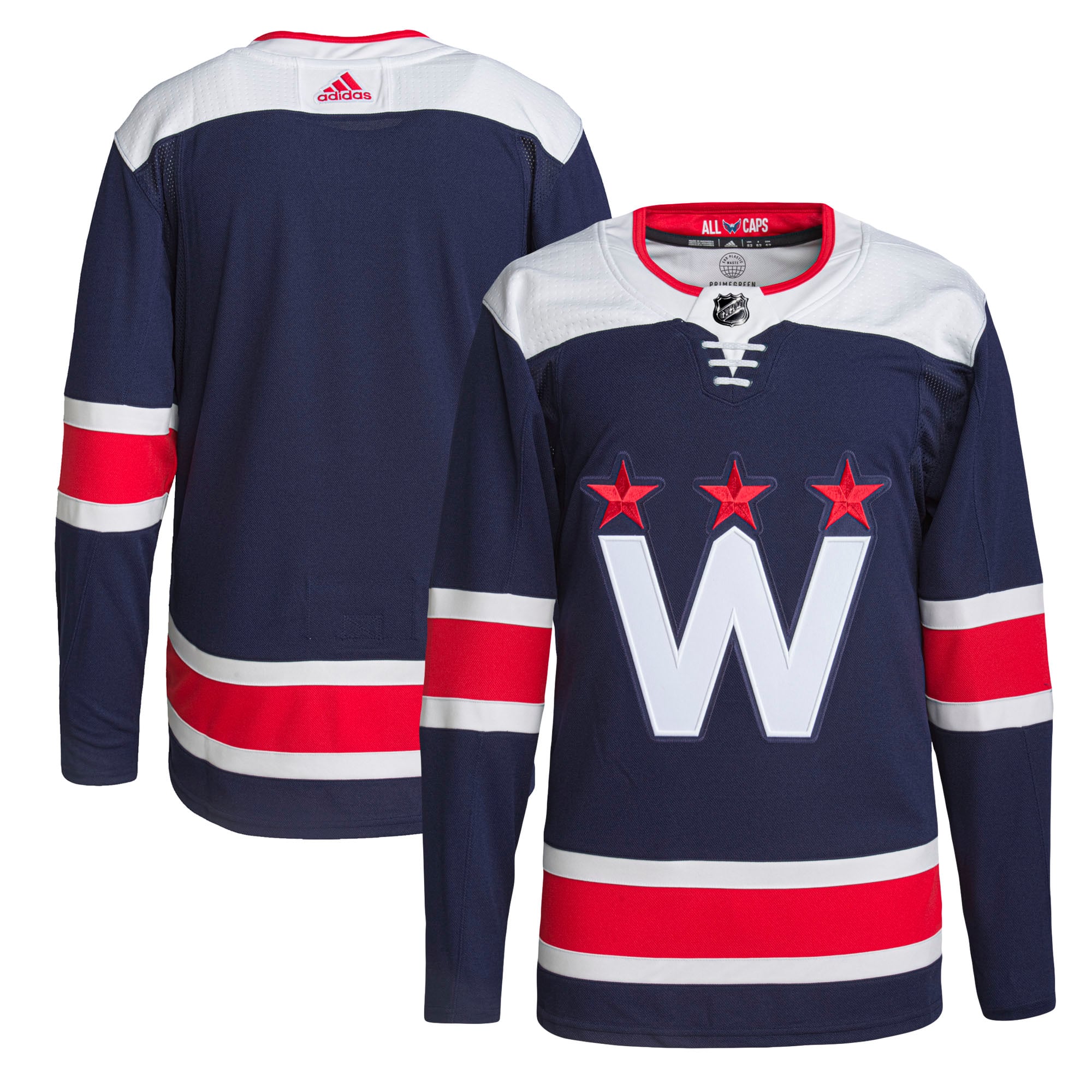 Capitals Merch Capitals Authentic Jersey Alex Ovechkin Adidas Authentic Washington