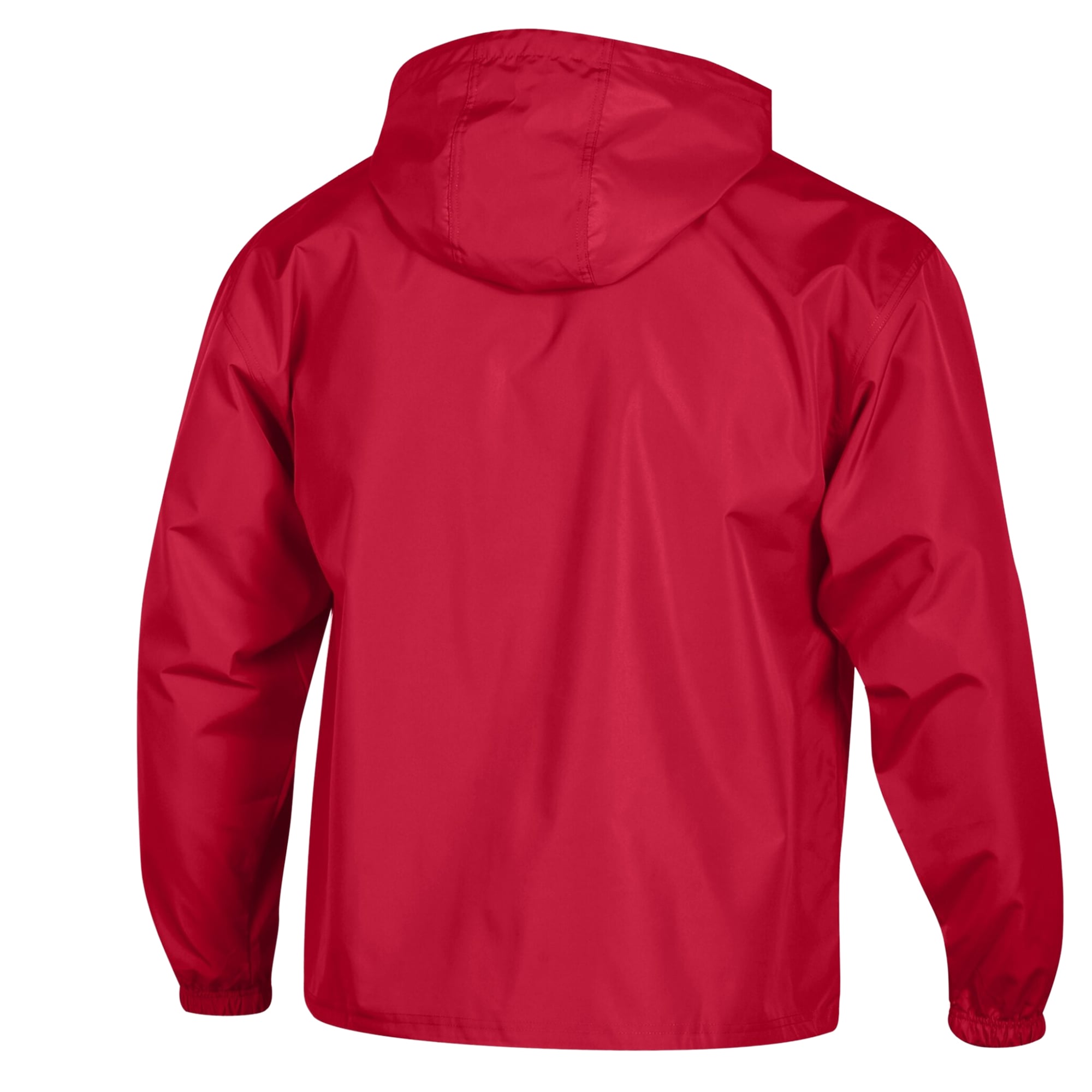 Men's Champion Red Washington Capitals Packable Windbreaker Half-Zip Jacket