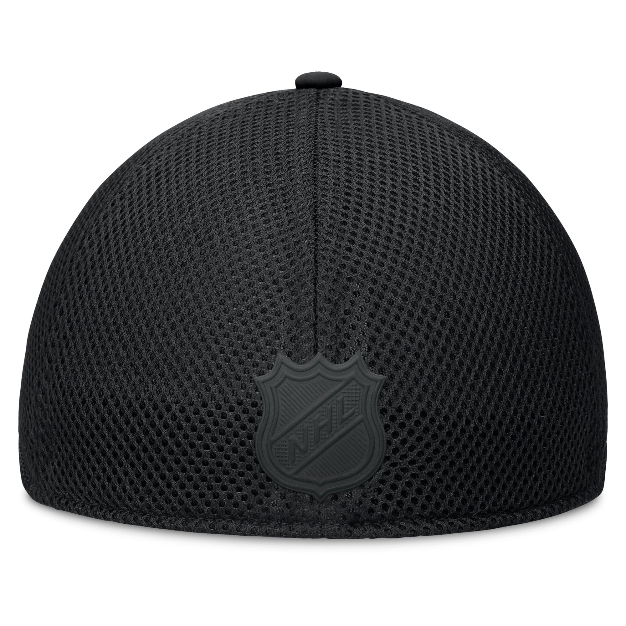 Casquette Fanatics noire authentique Pro Road Flex des Washington Capitals pour homme
