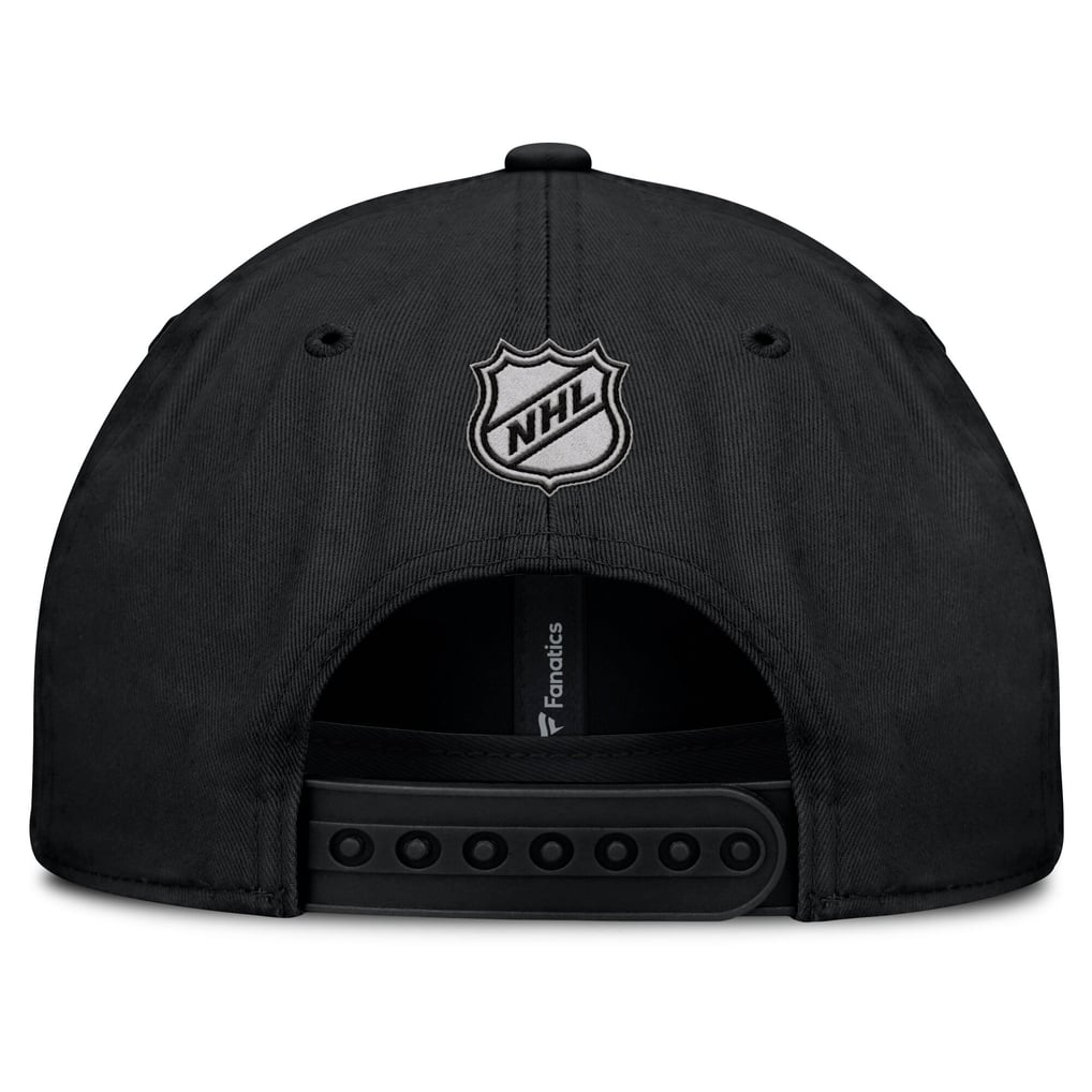 Casquette Officielle Washington Capitals Fanatics - Charbon De Bois - Neuf - Saison Régulière