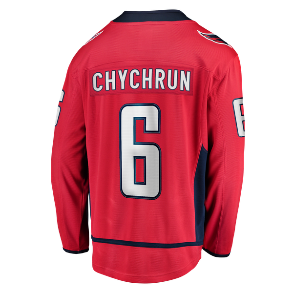 Maillot Washington Capitals Charlie Lindgren - Fanatics Premium Taille 54 Rouge - NHL Neuf