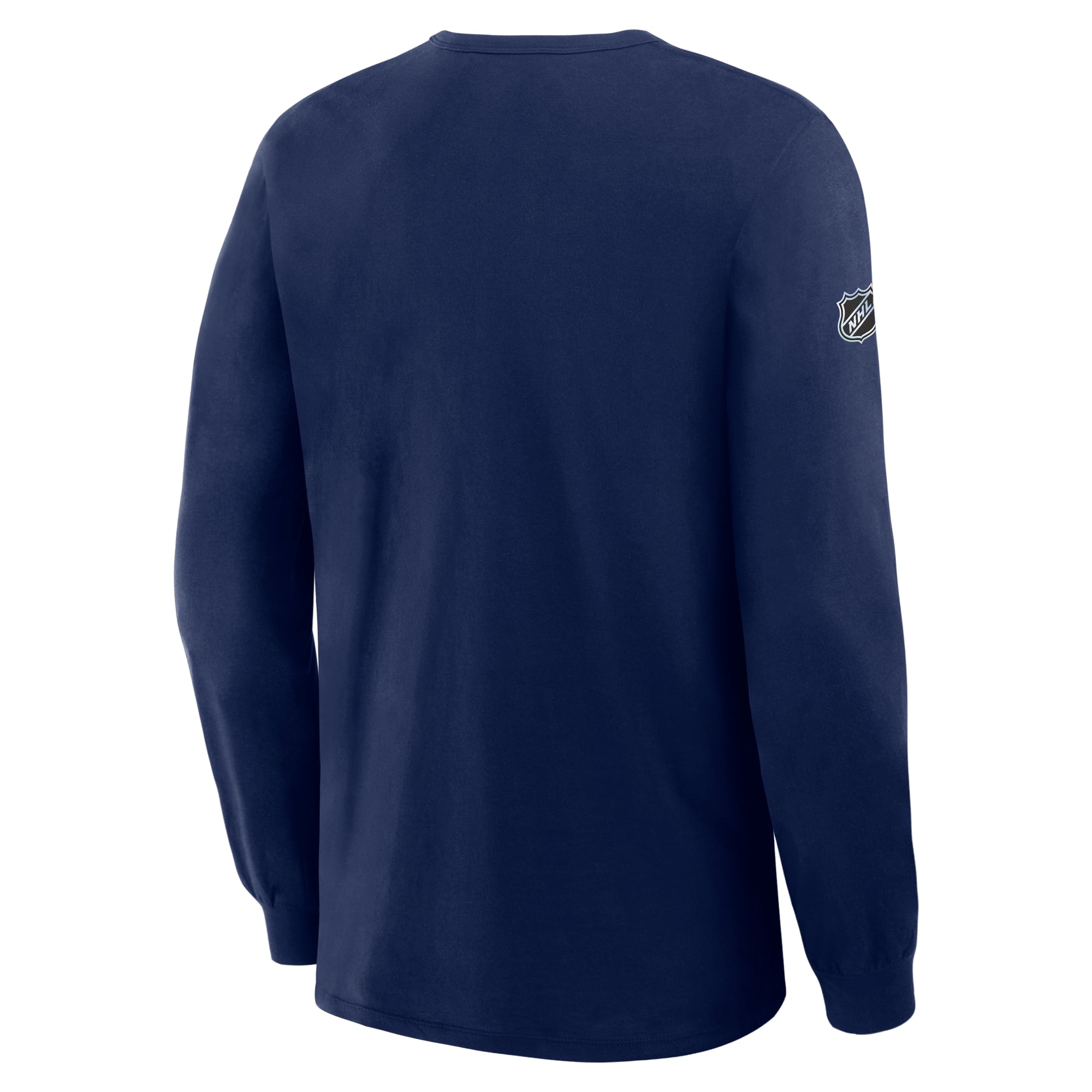 T-shirt à manches longues authentique Pro Primary Washington Capitals bleu marine de Fanatics pour homme