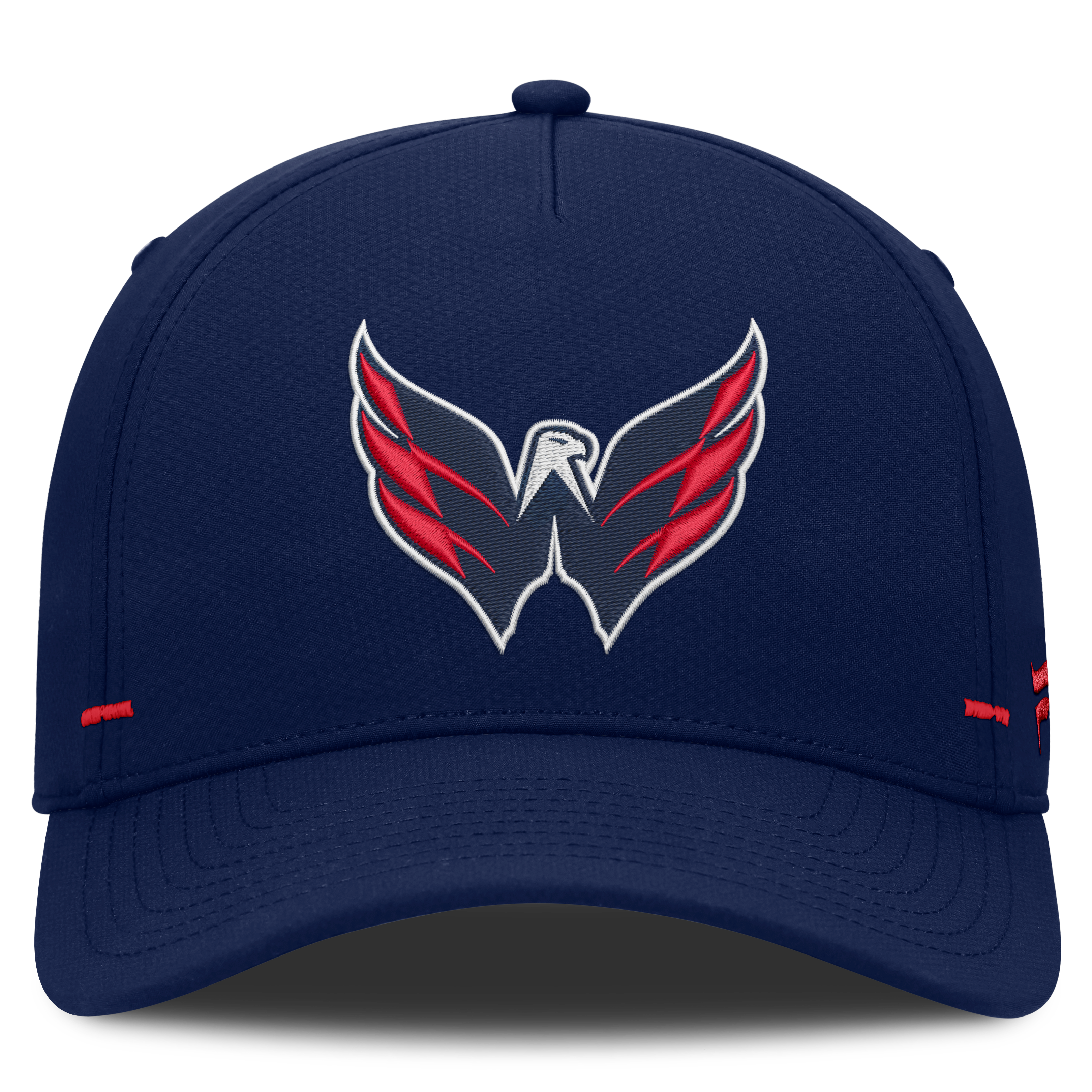 Casquette ajustable Fanatics Navy Washington Capitals Authentic Pro Rink Bar Tacks pour homme