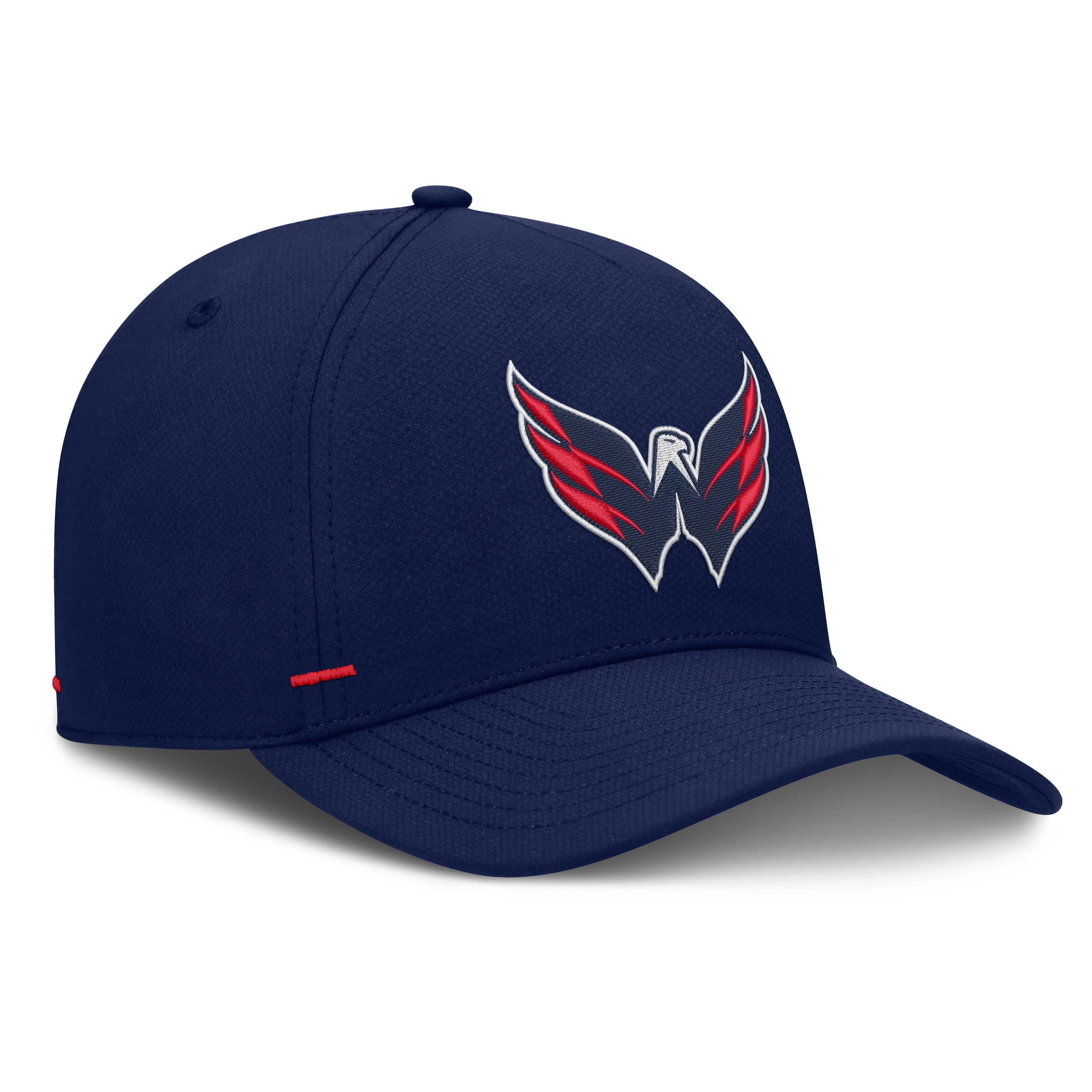 Casquette ajustable Fanatics Navy Washington Capitals Authentic Pro Rink Bar Tacks pour homme